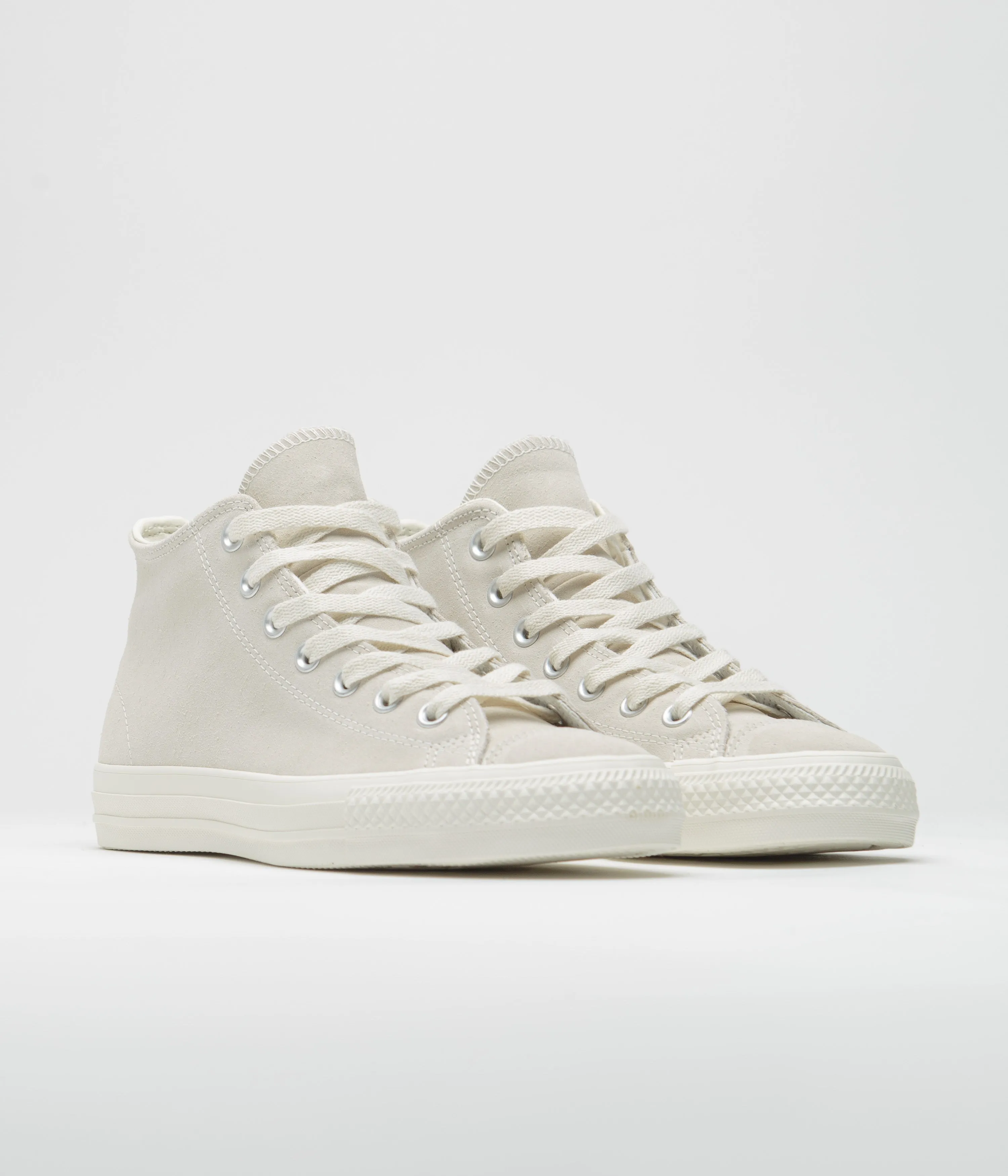 Converse CTAS Pro Mid Shoes - Egret / Egret / Egret Converse Shoes