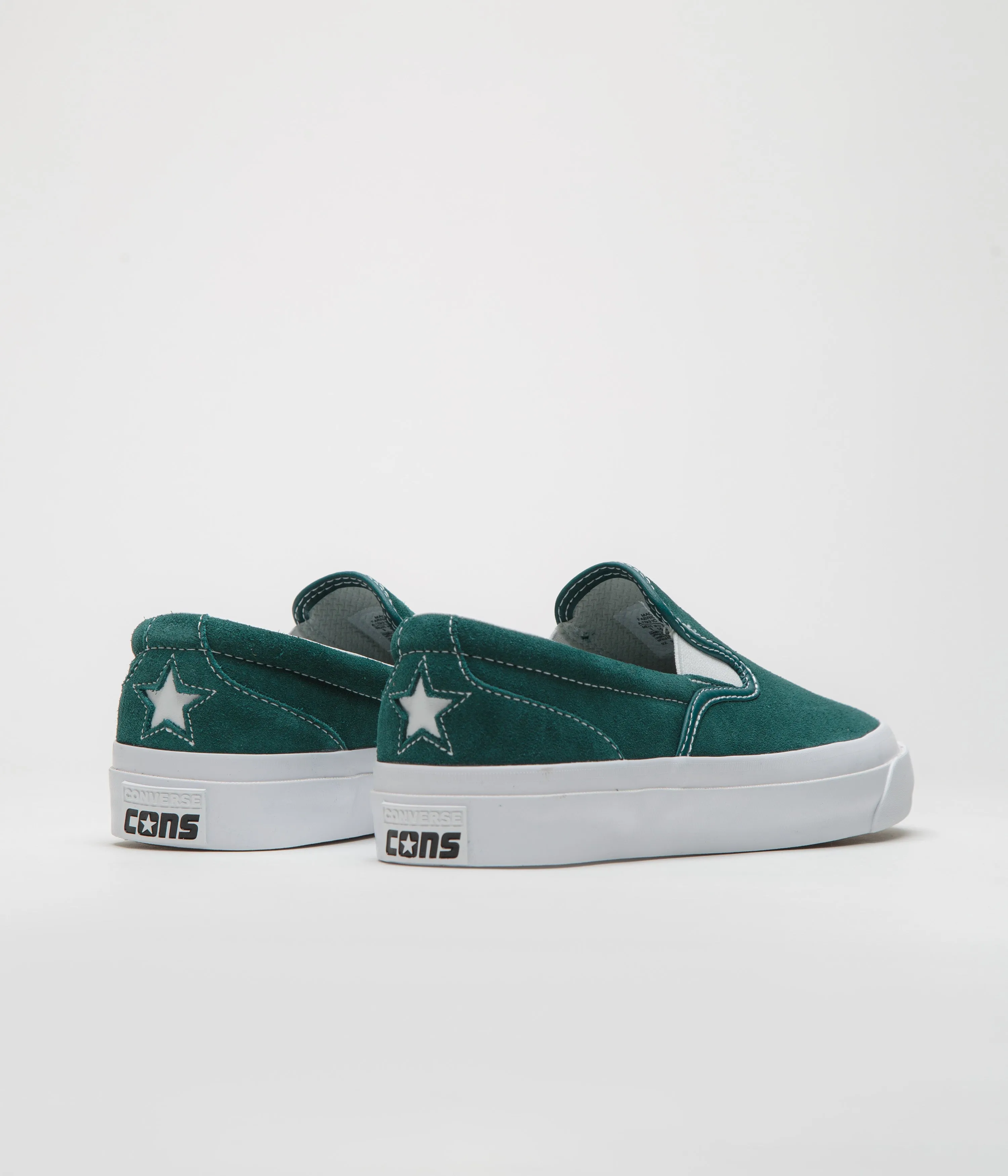 Converse One Star CC Slip Pro Shoes - Rubber Plant / White / White Converse Shoes