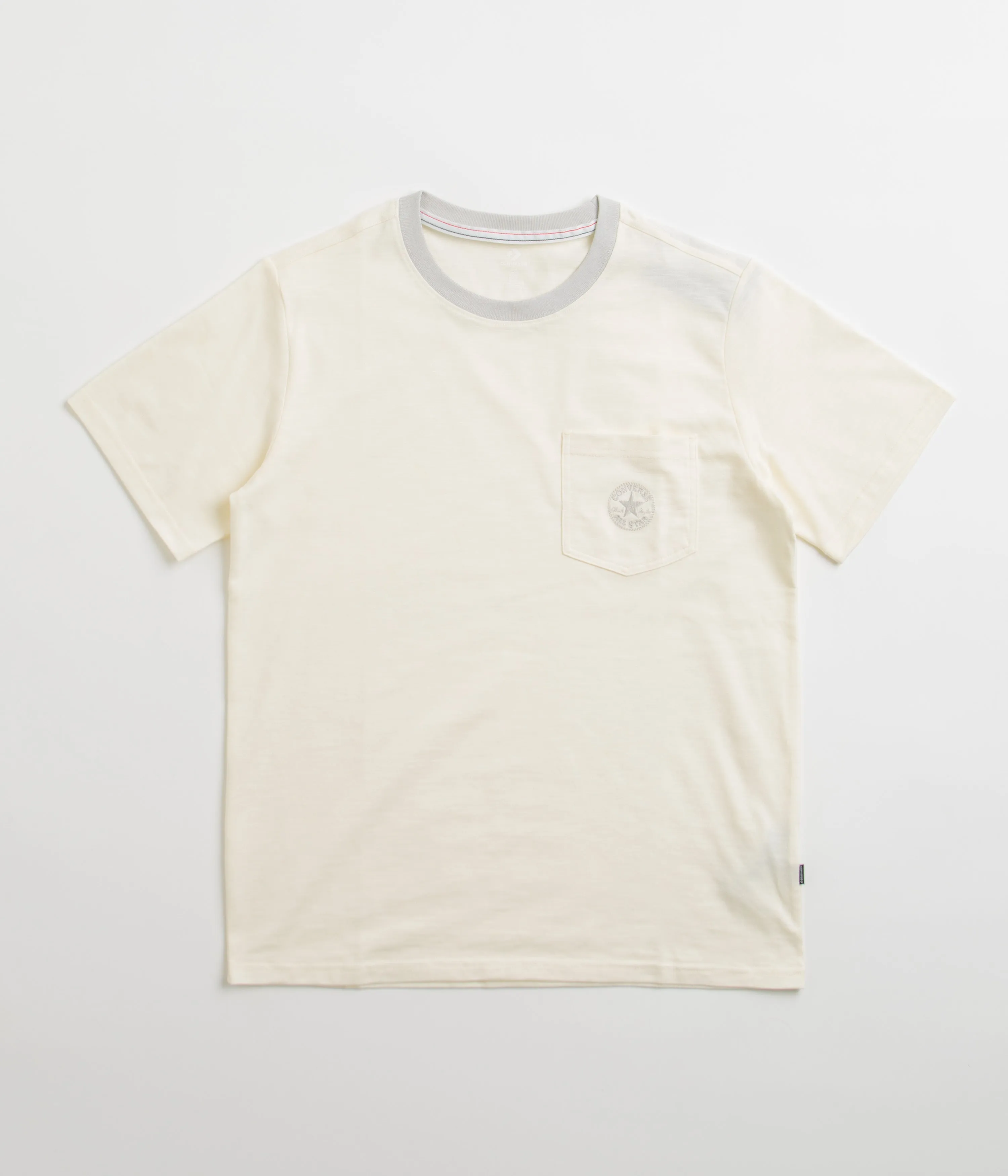 Converse Retro Pocket T-Shirt - Egret Converse Shoes