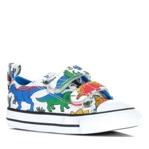 Converse Shoes Converse Chuck Taylor Infant CT Dinocons 2V Low White