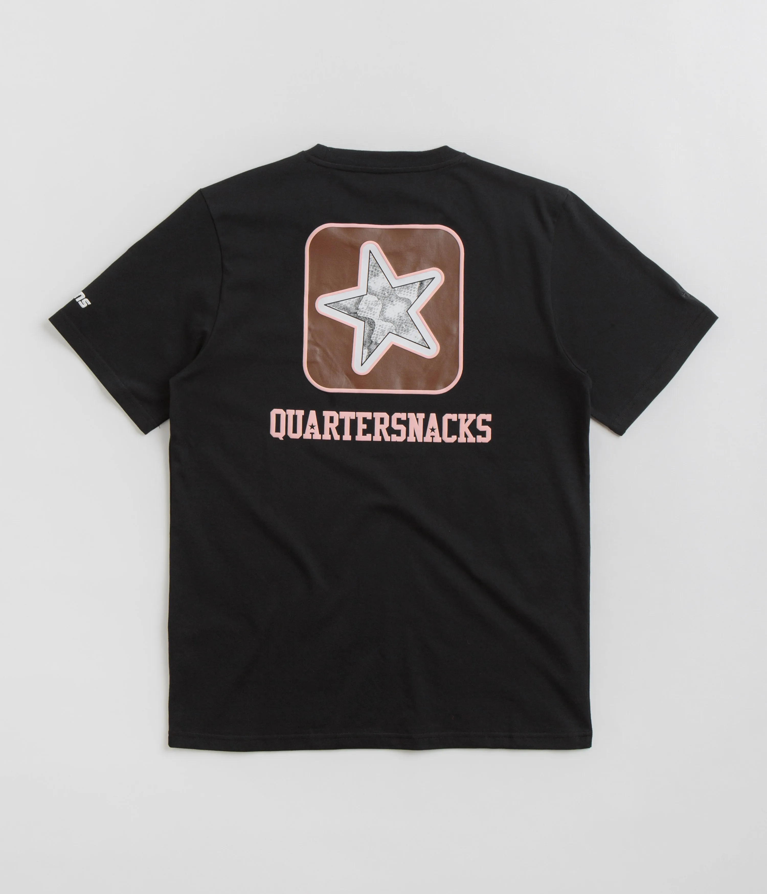 Converse x Quartersnacks T-Shirt - Converse Black Converse Shoes