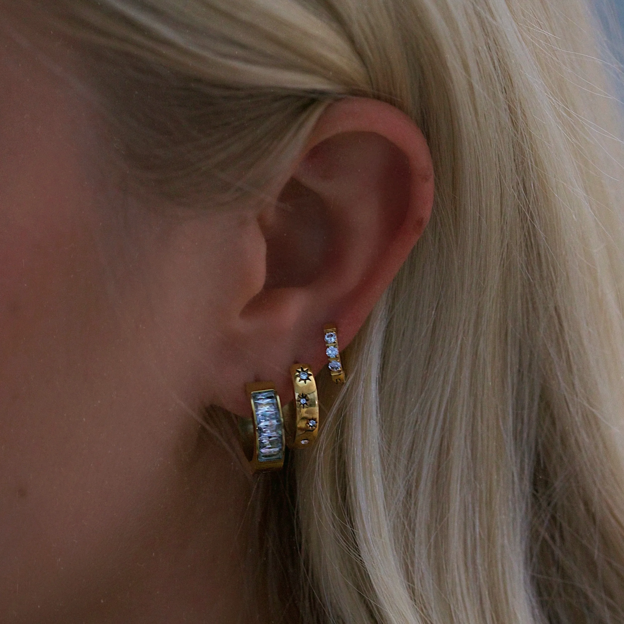 Cosmic Hoop Earrings