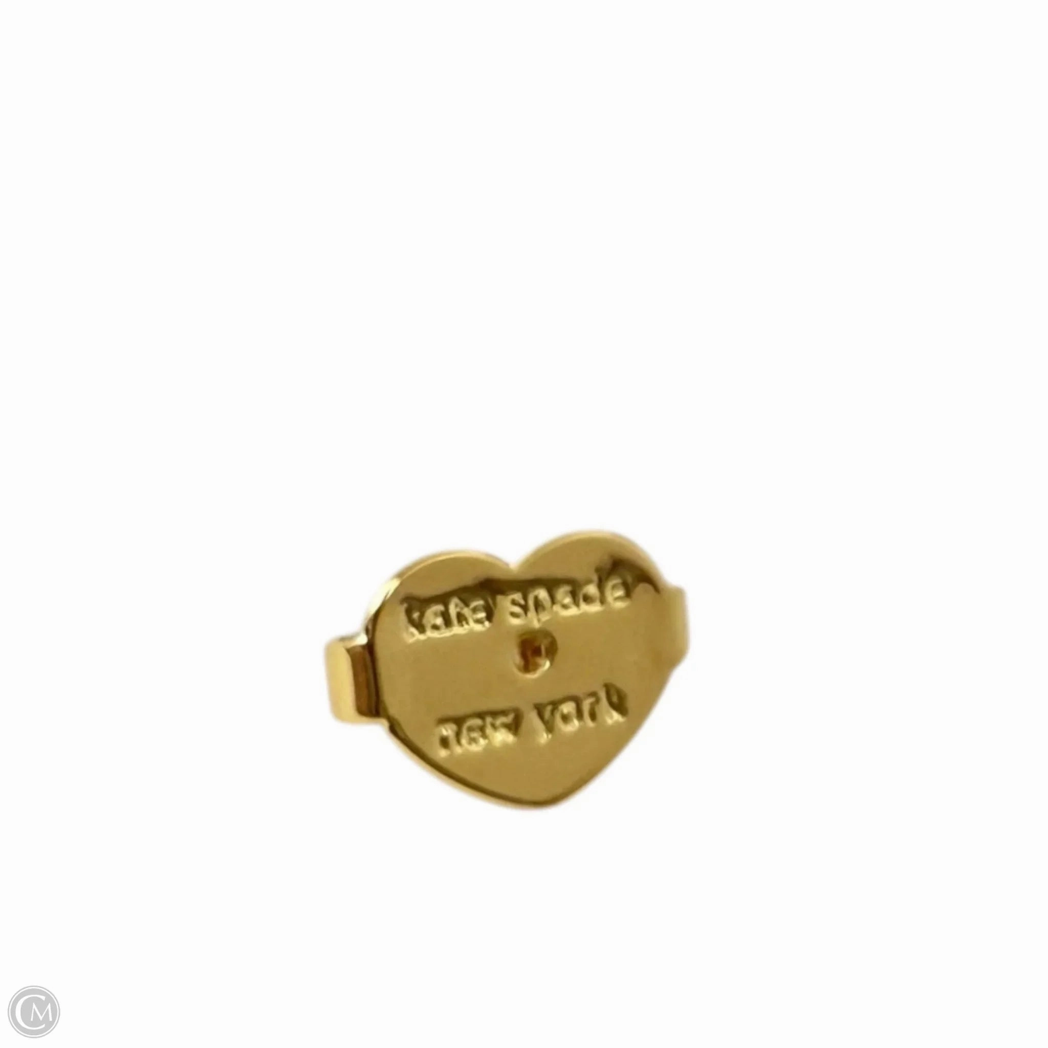 Crystal Accented Love Knot Stud Earrings Designer By Kate Spade