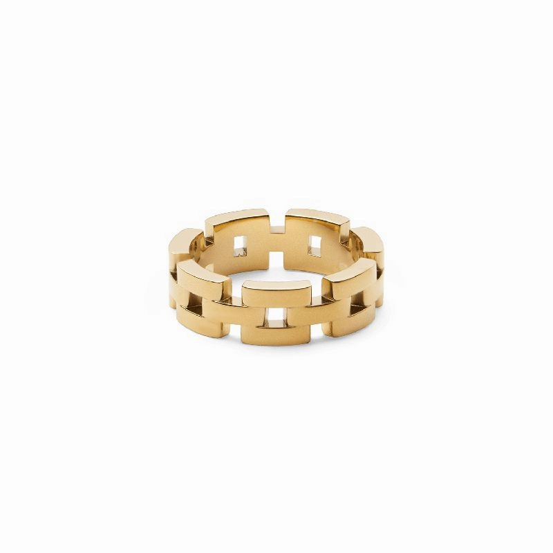 Daniel Wellington 3-Link Ring Gold