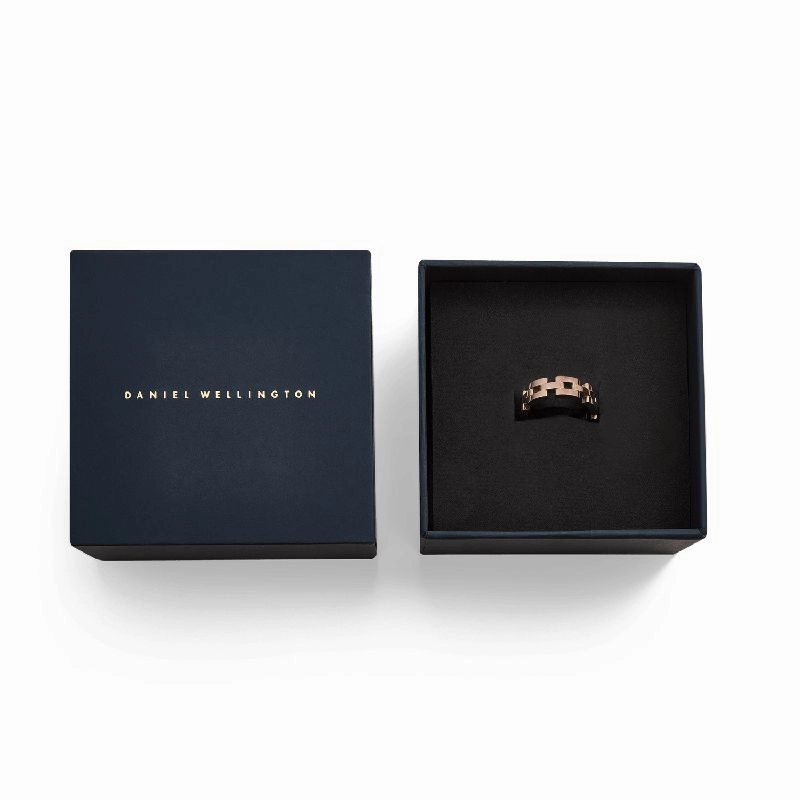 Daniel Wellington 3-Link Ring Rose Gold