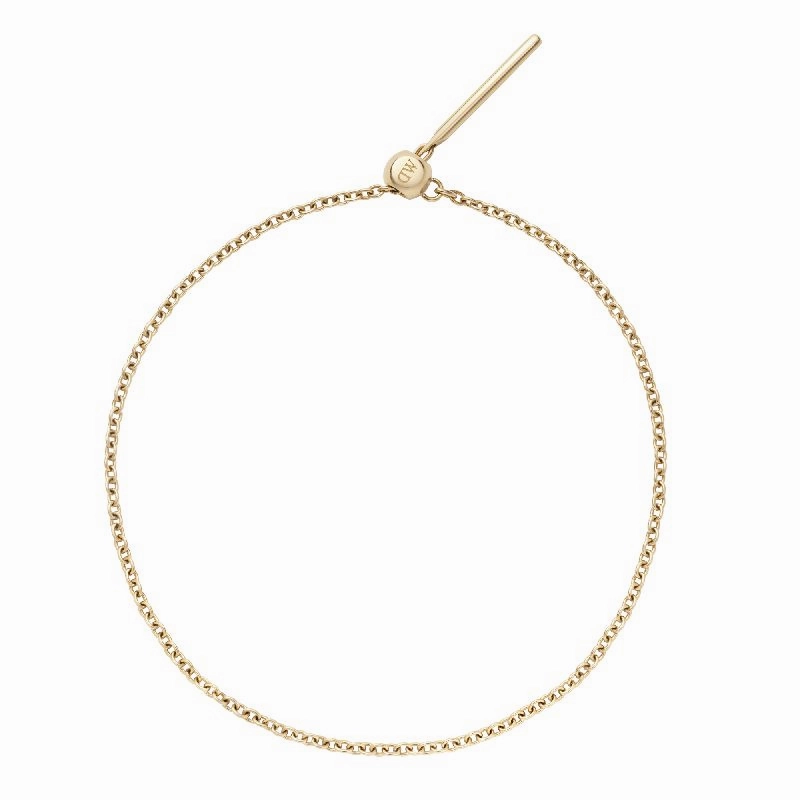 Daniel Wellington Charms Chain Bracelet Gold