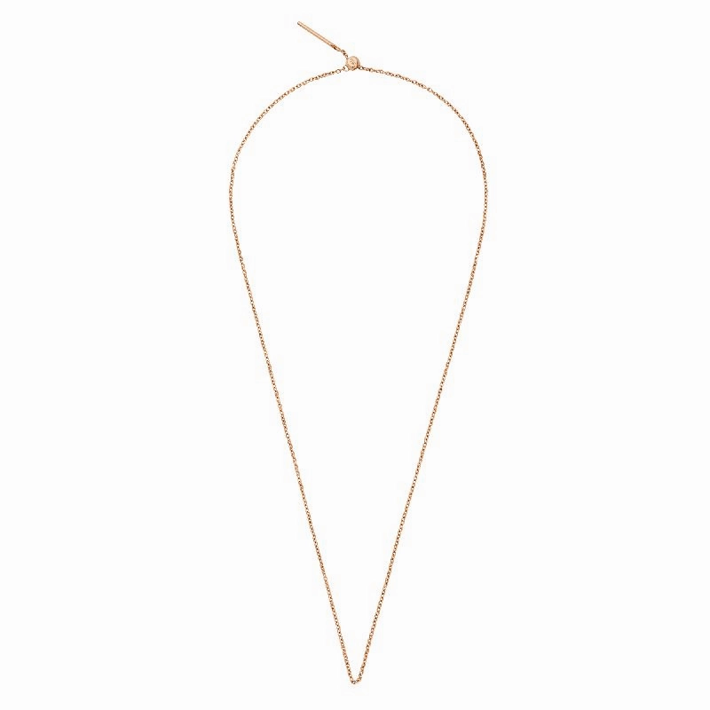 Daniel Wellington Charms Chain Necklace Rose Gold