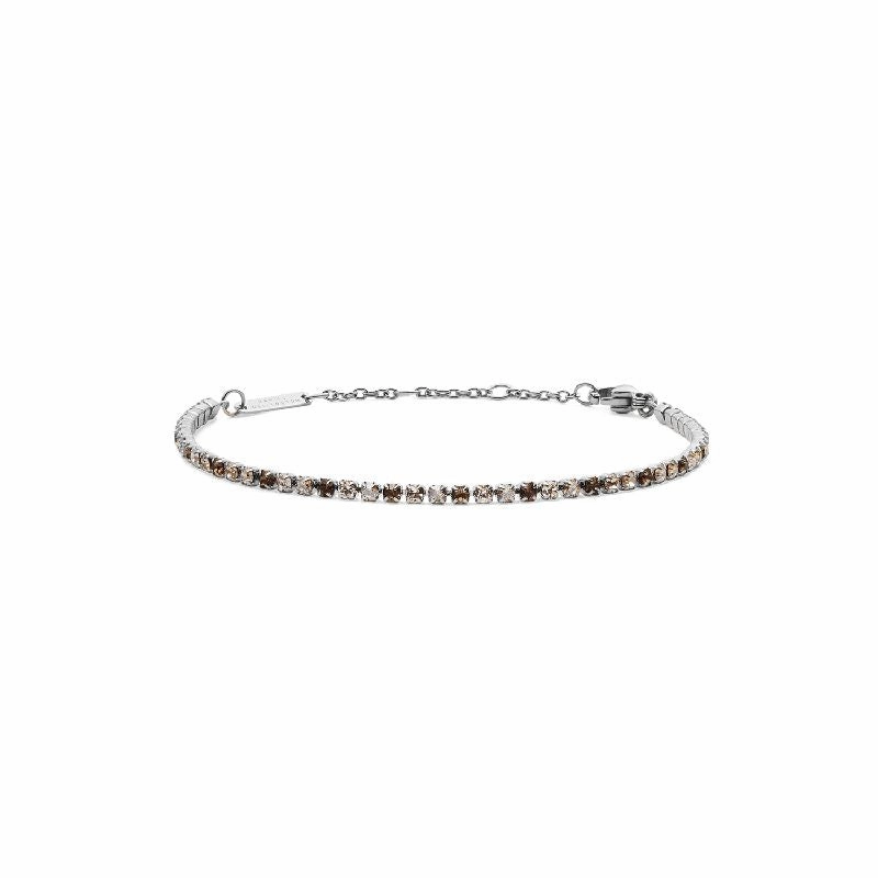 Daniel Wellington Classic Tennis Bracelet Honey Combo Silver
