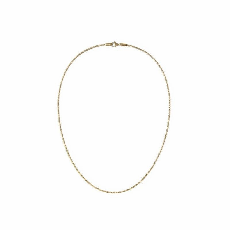 Daniel Wellington Tide Mesh Necklace Gold