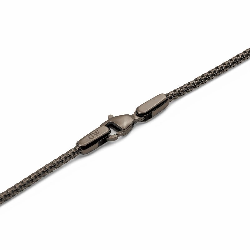 Daniel Wellington Tide Mesh Necklace Graphite