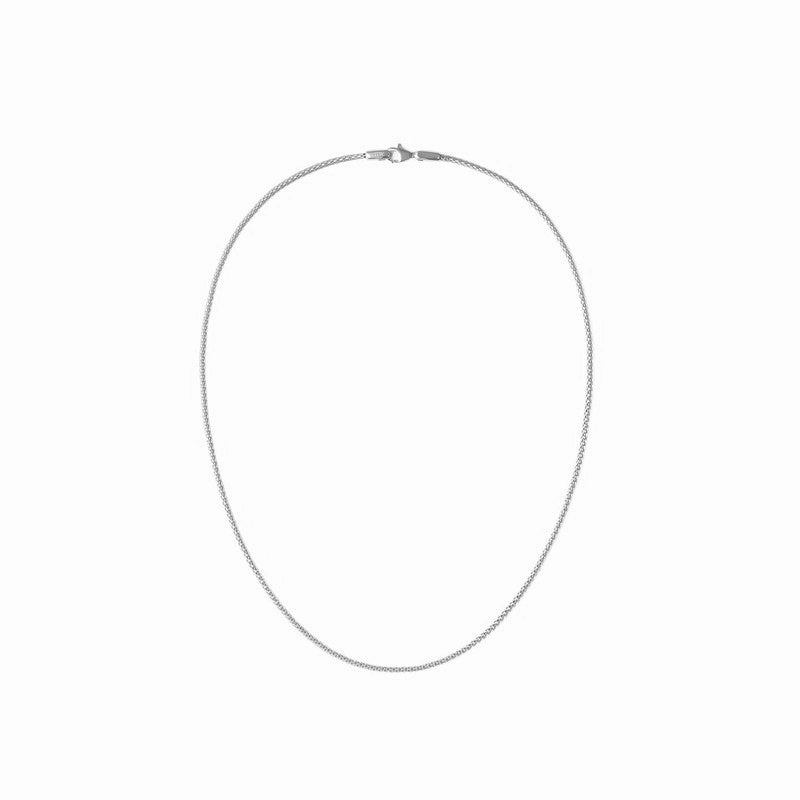 Daniel Wellington Tide Mesh Necklace Silver