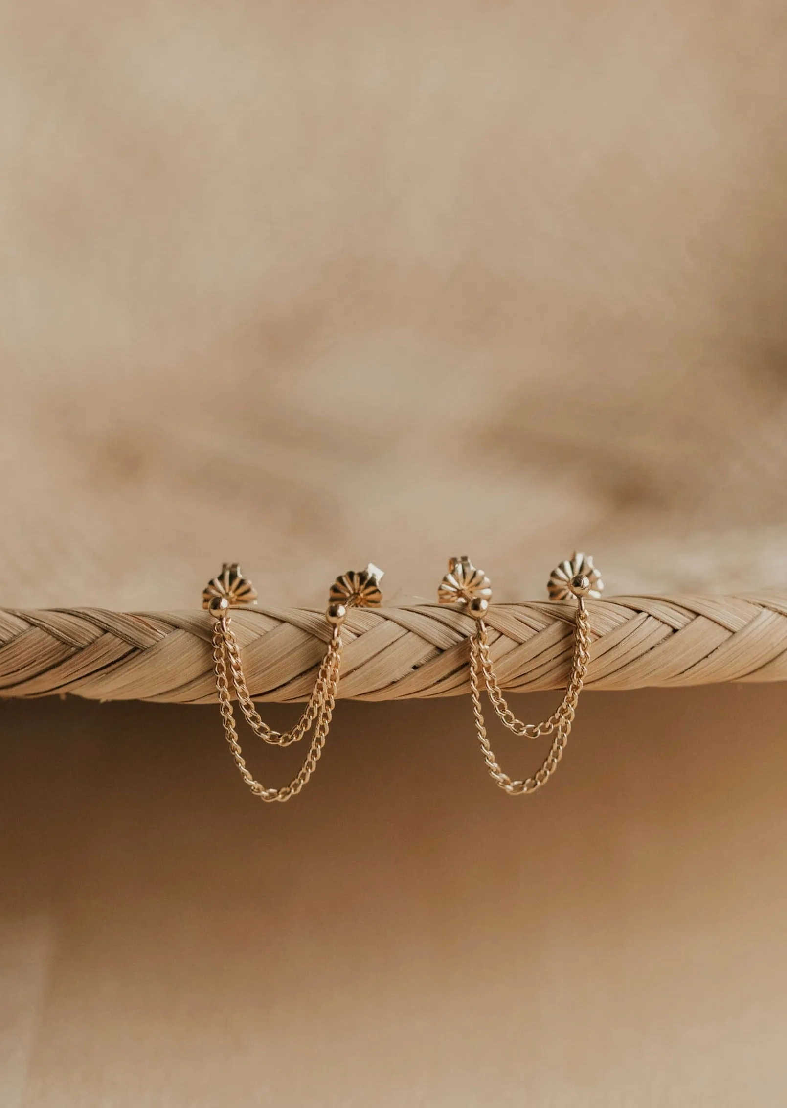 Demi Double Swing Studs