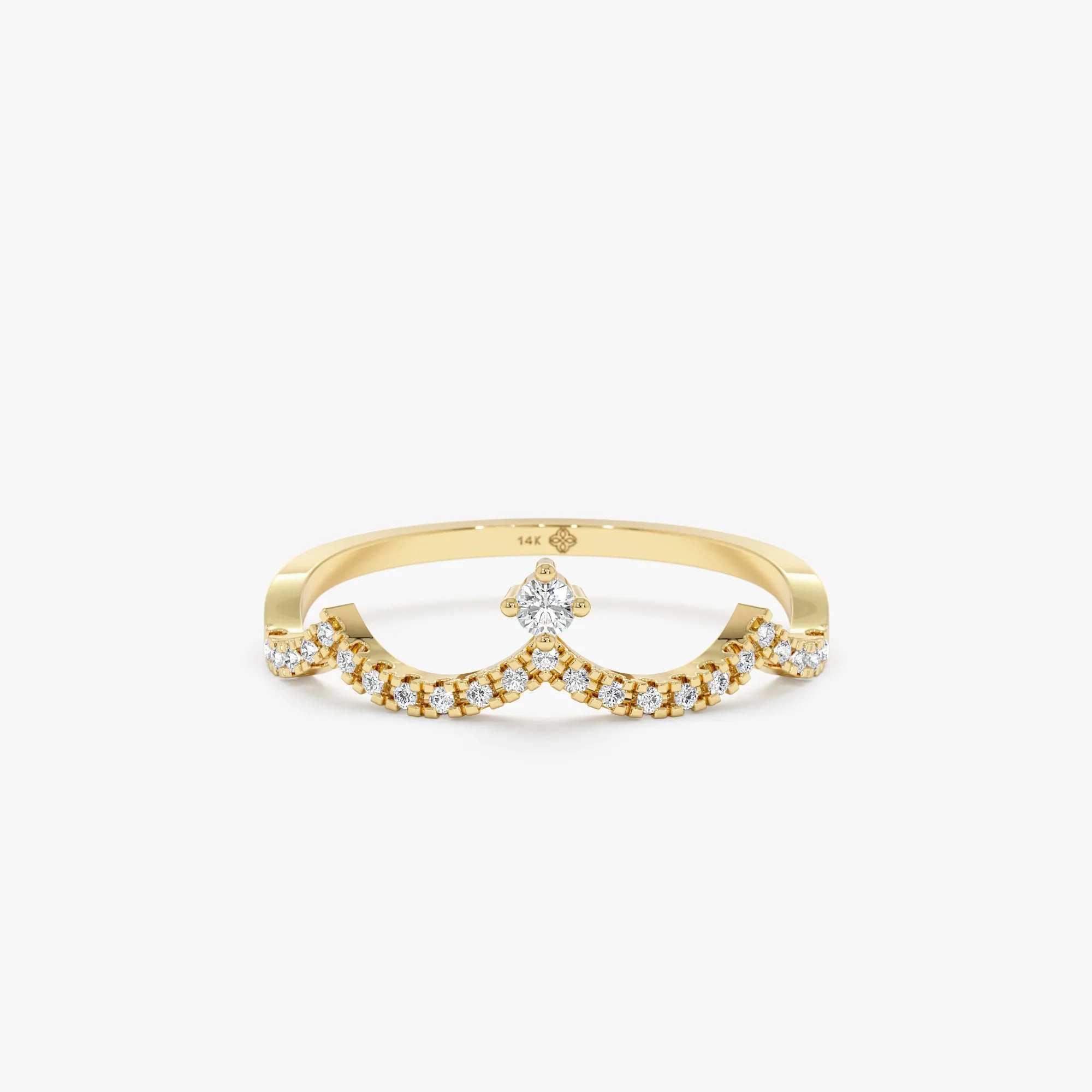 Diamond Crown Ring, Elizabeth