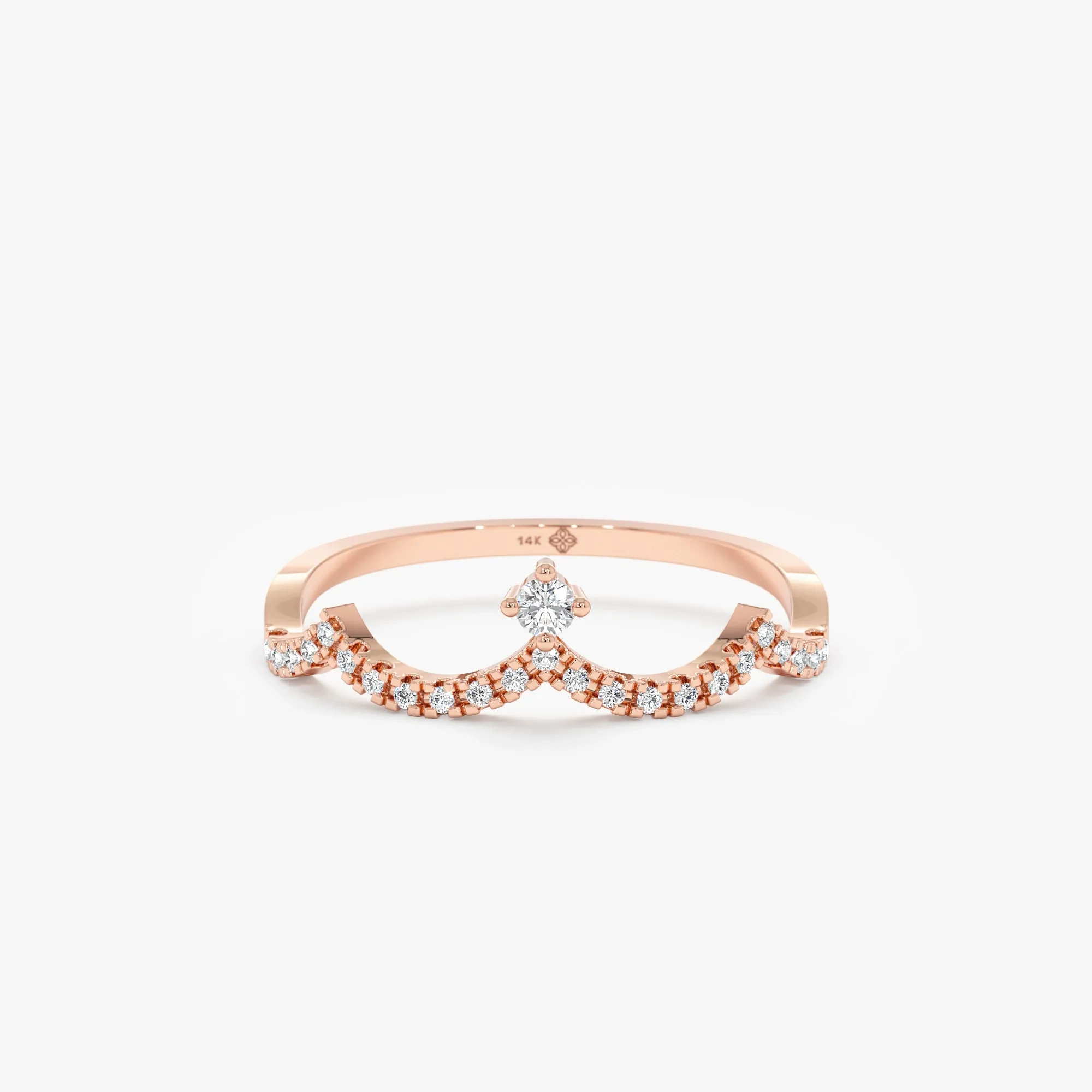 Diamond Crown Ring, Elizabeth