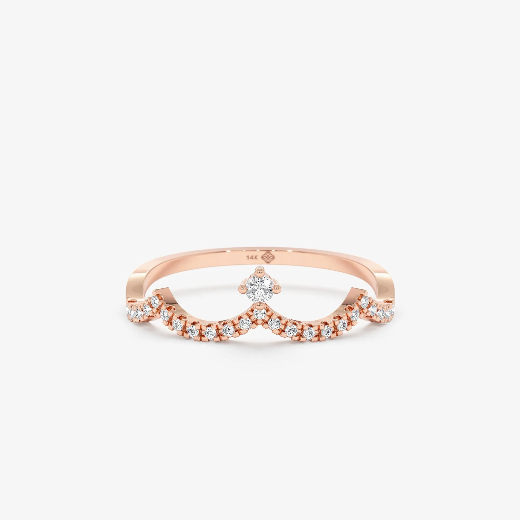 Diamond Crown Ring, Elizabeth