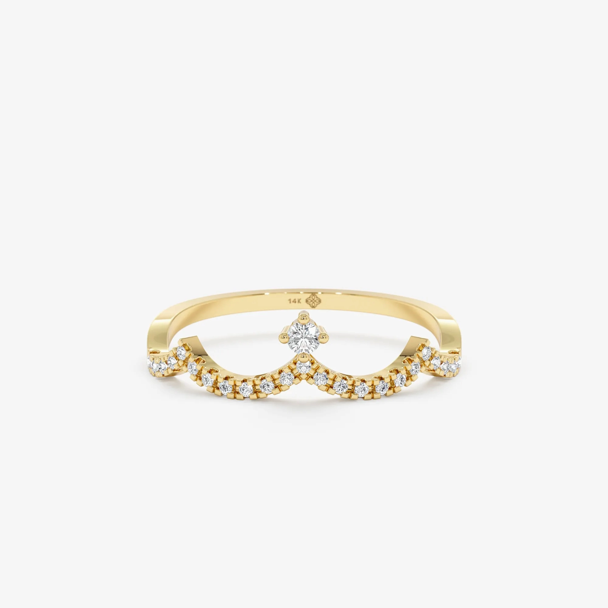 Diamond Crown Ring, Elizabeth