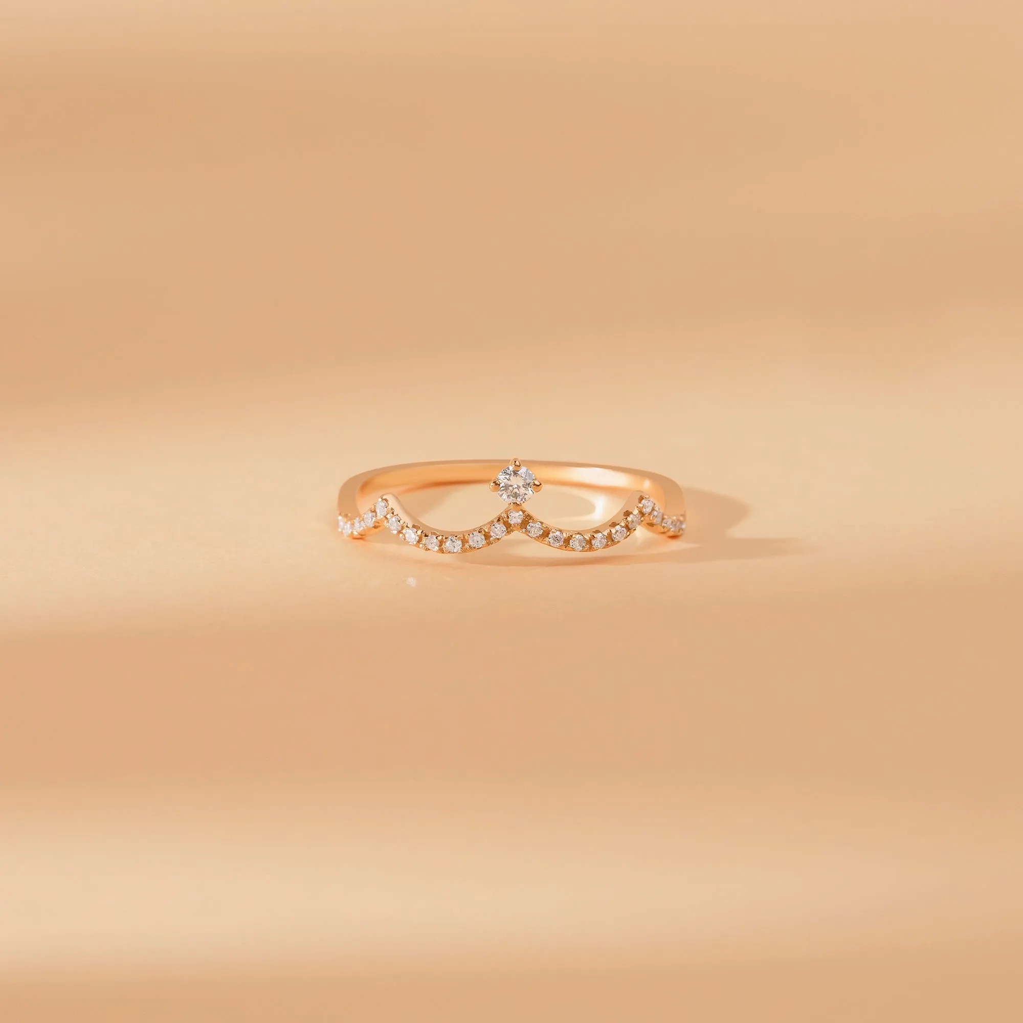 Diamond Crown Ring, Elizabeth
