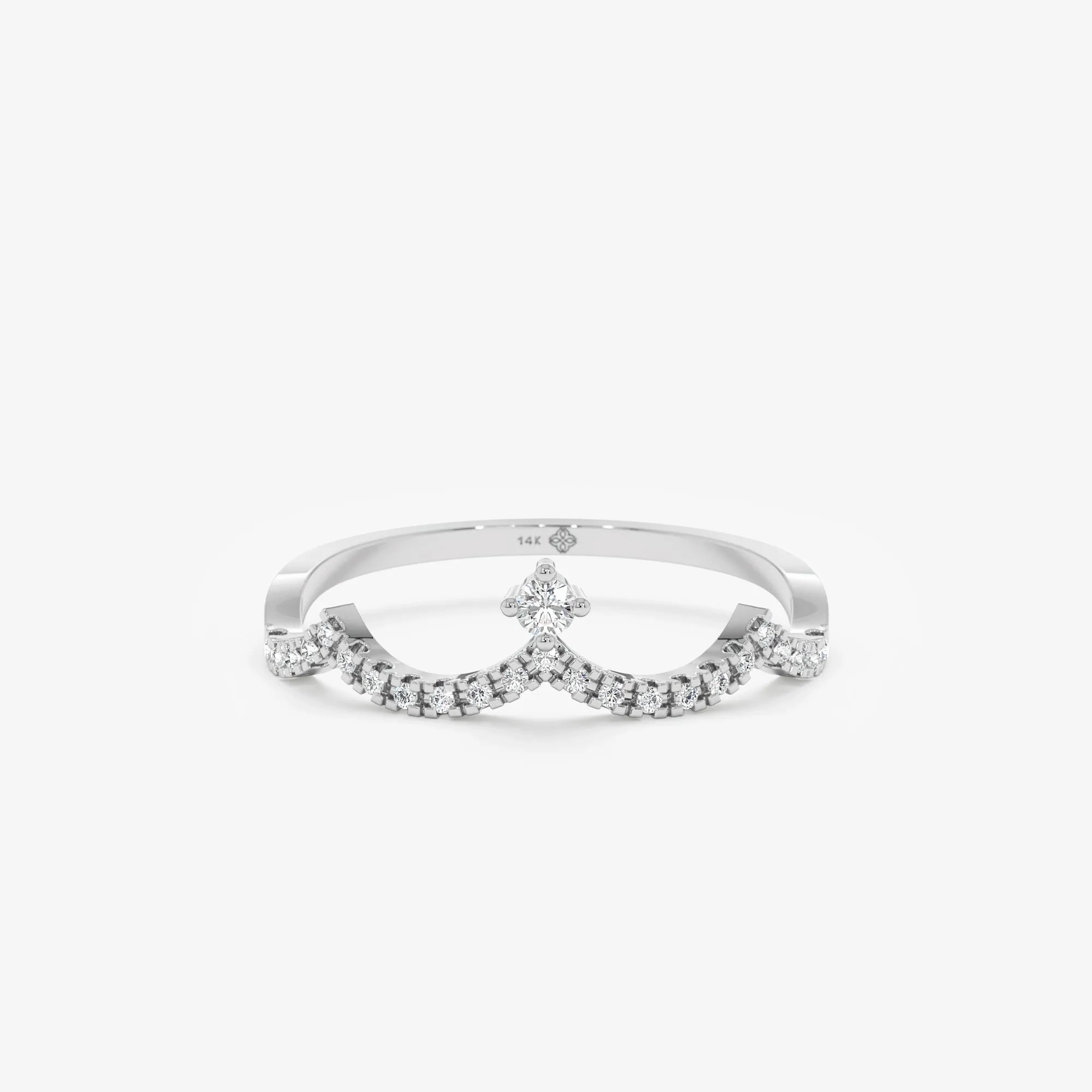 Diamond Crown Ring, Elizabeth