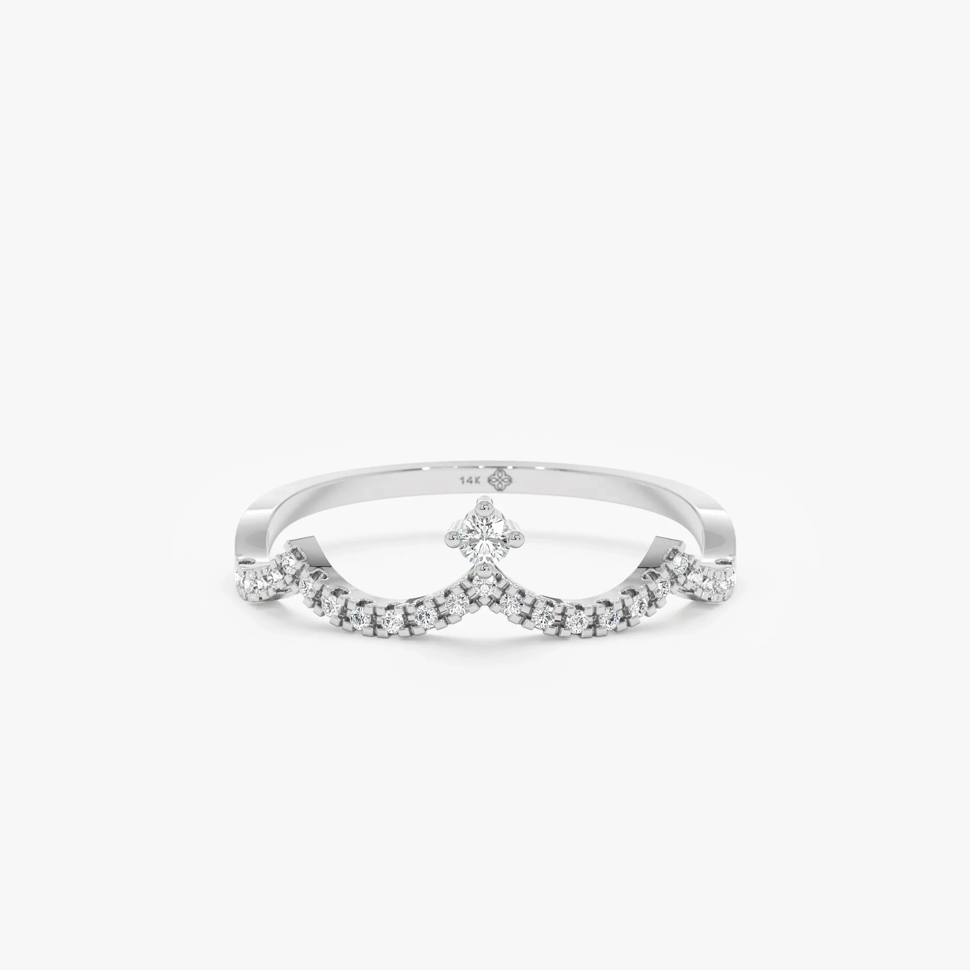 Diamond Crown Ring, Elizabeth