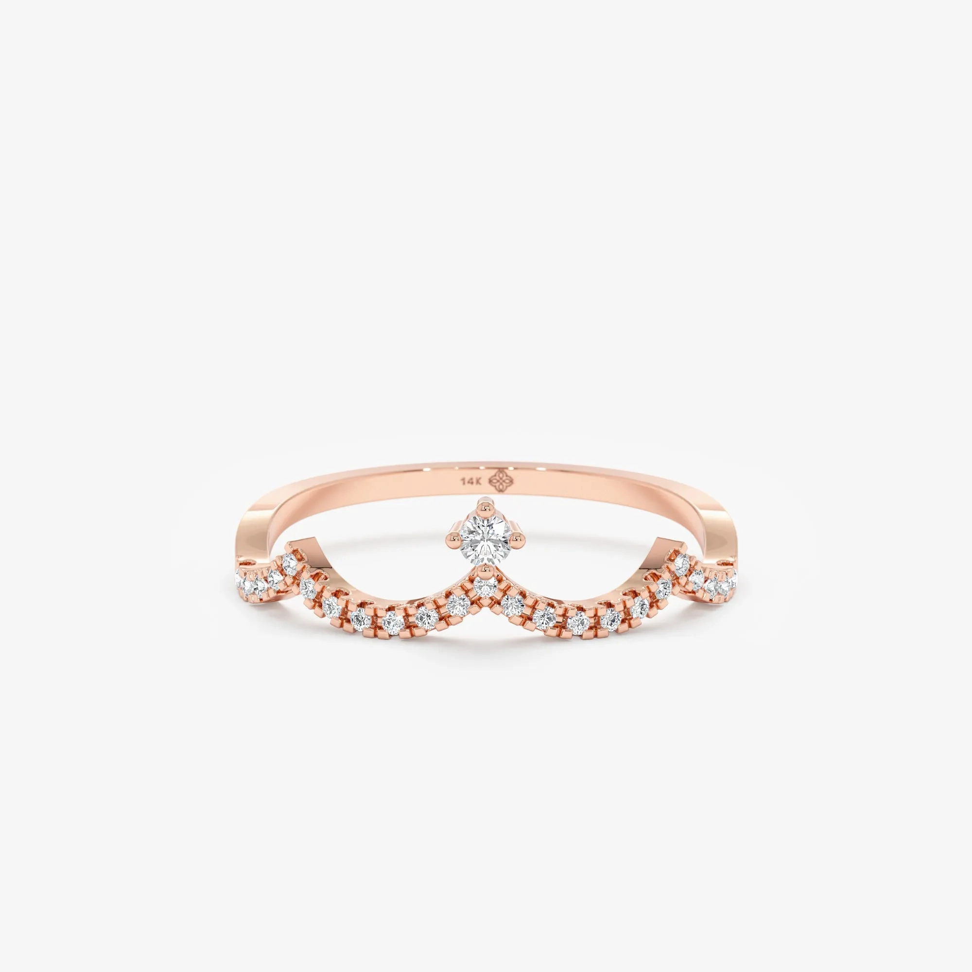 Diamond Crown Ring, Elizabeth