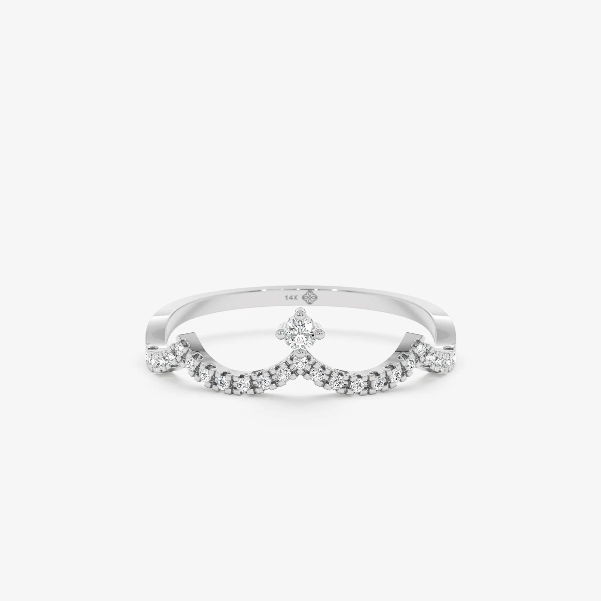 Diamond Crown Ring, Elizabeth