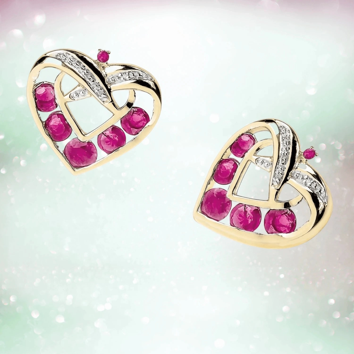 Dozen Roses Earrings