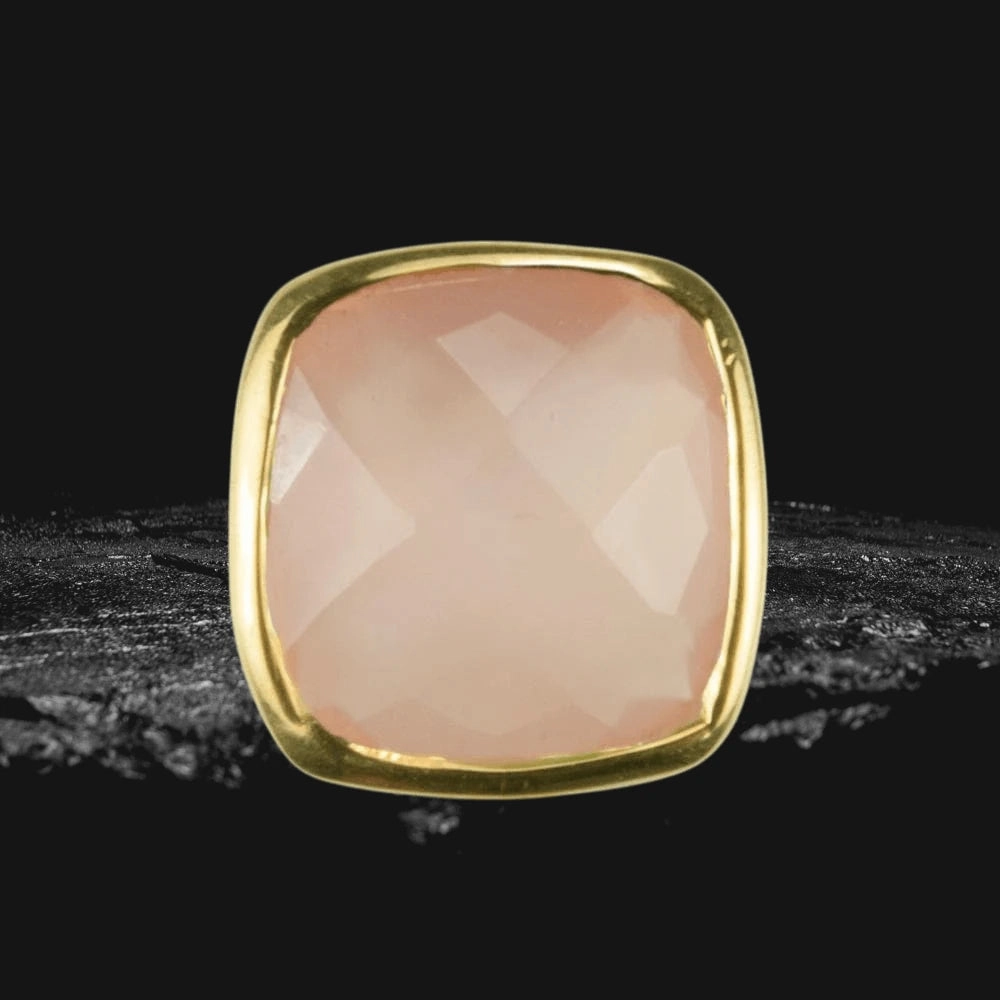 Dream Gems Earrings Pink Quartz