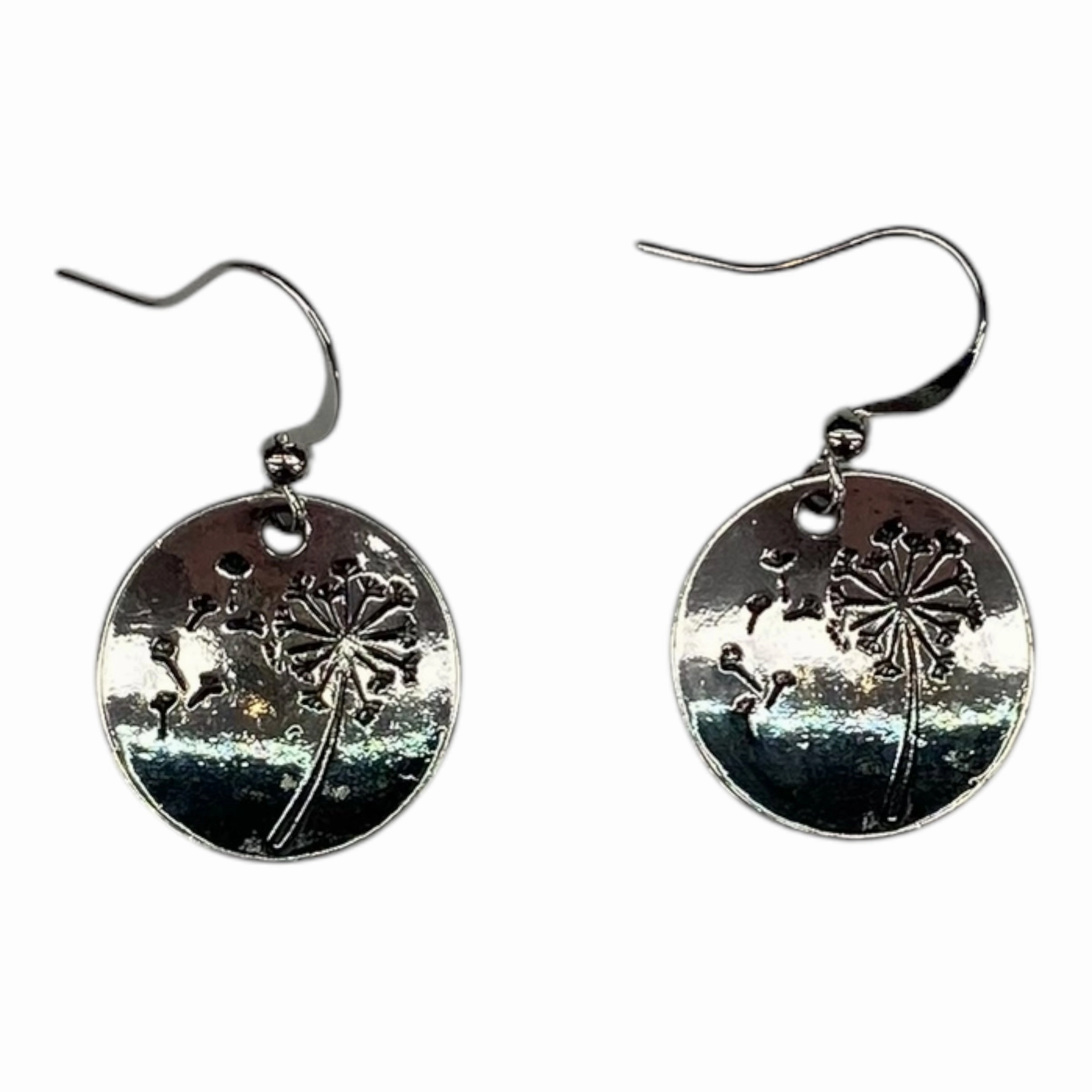 Earrings Dangle/Drop By Cmf In Silver