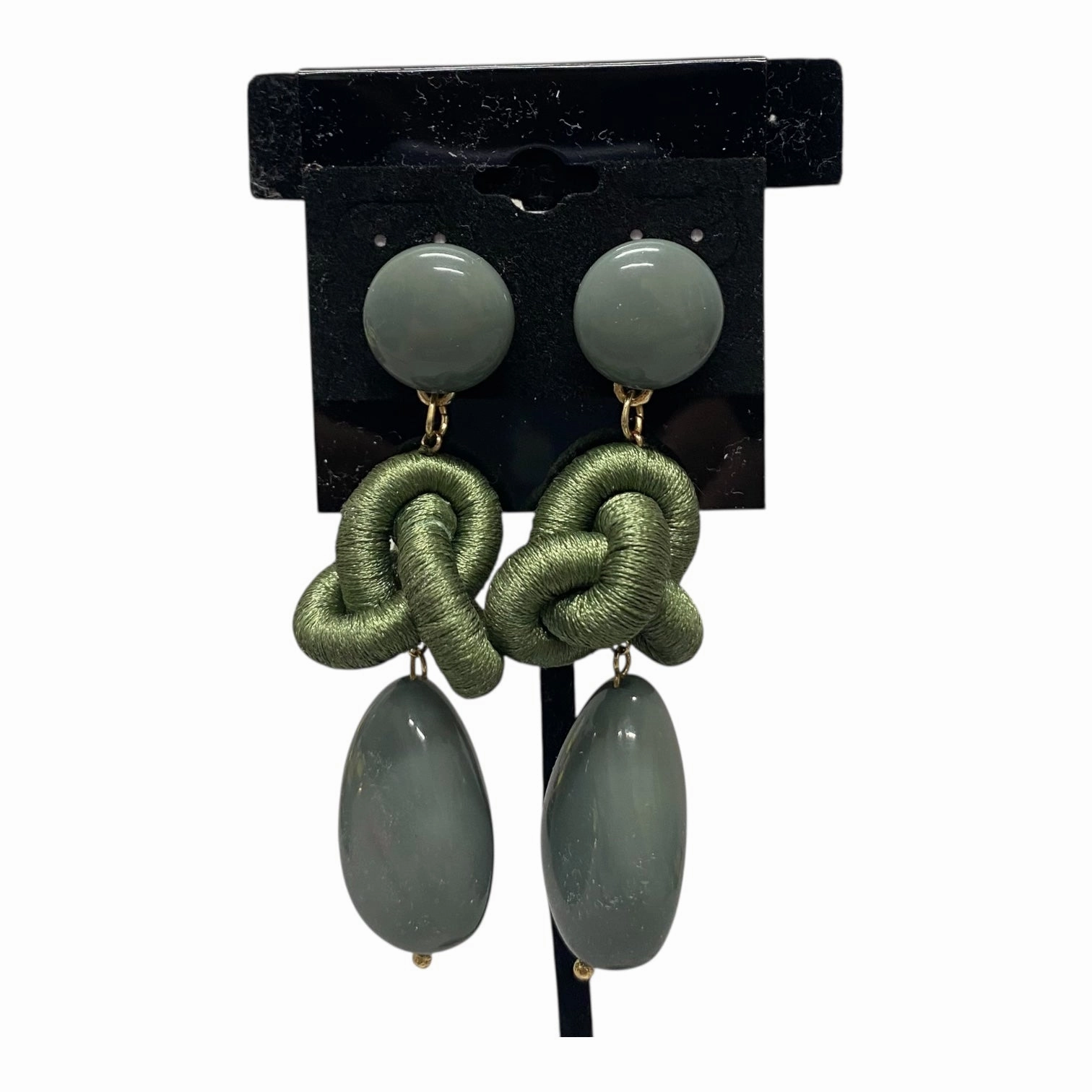 Earrings Dangle/Drop By Style And Company In Green