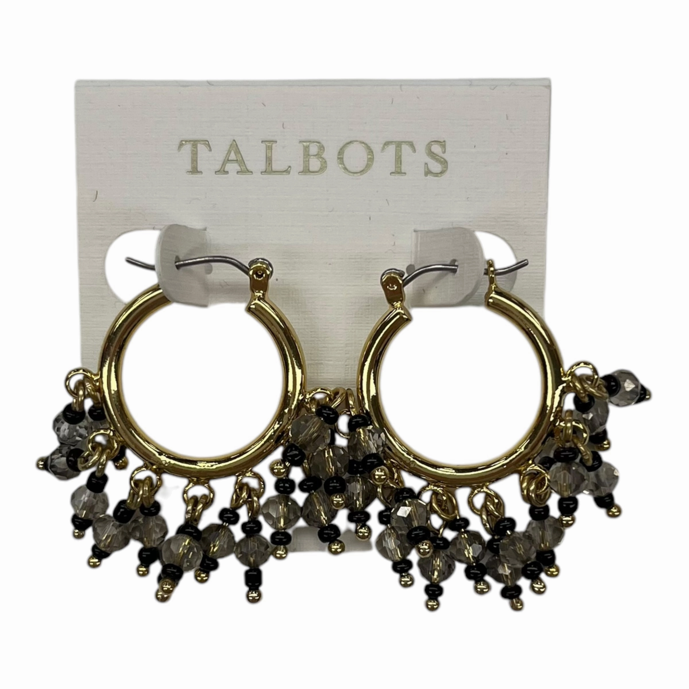 EARRINGS DANGLE/DROP by TALBOTS In BLACK
