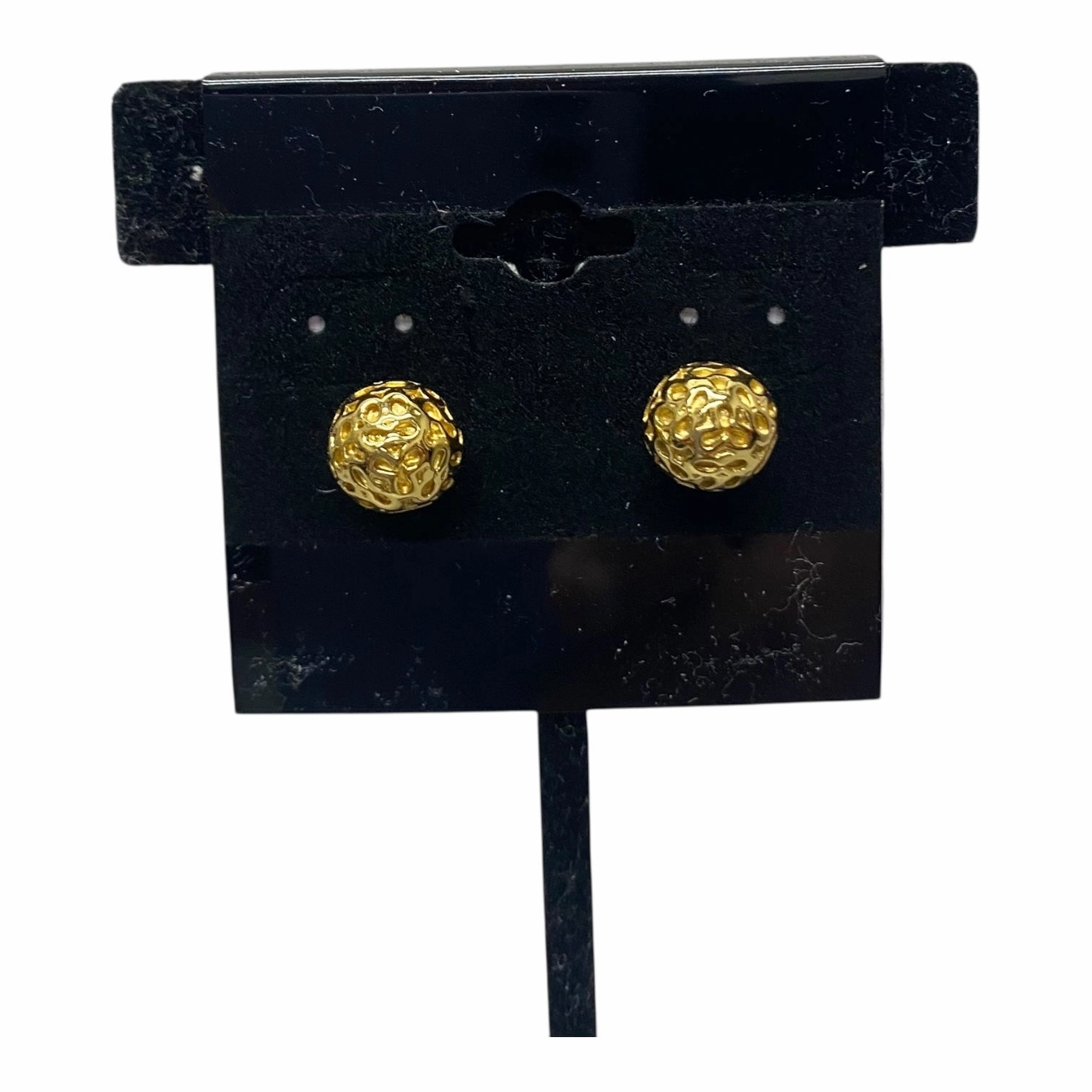Earrings Designer By Coach In Gold