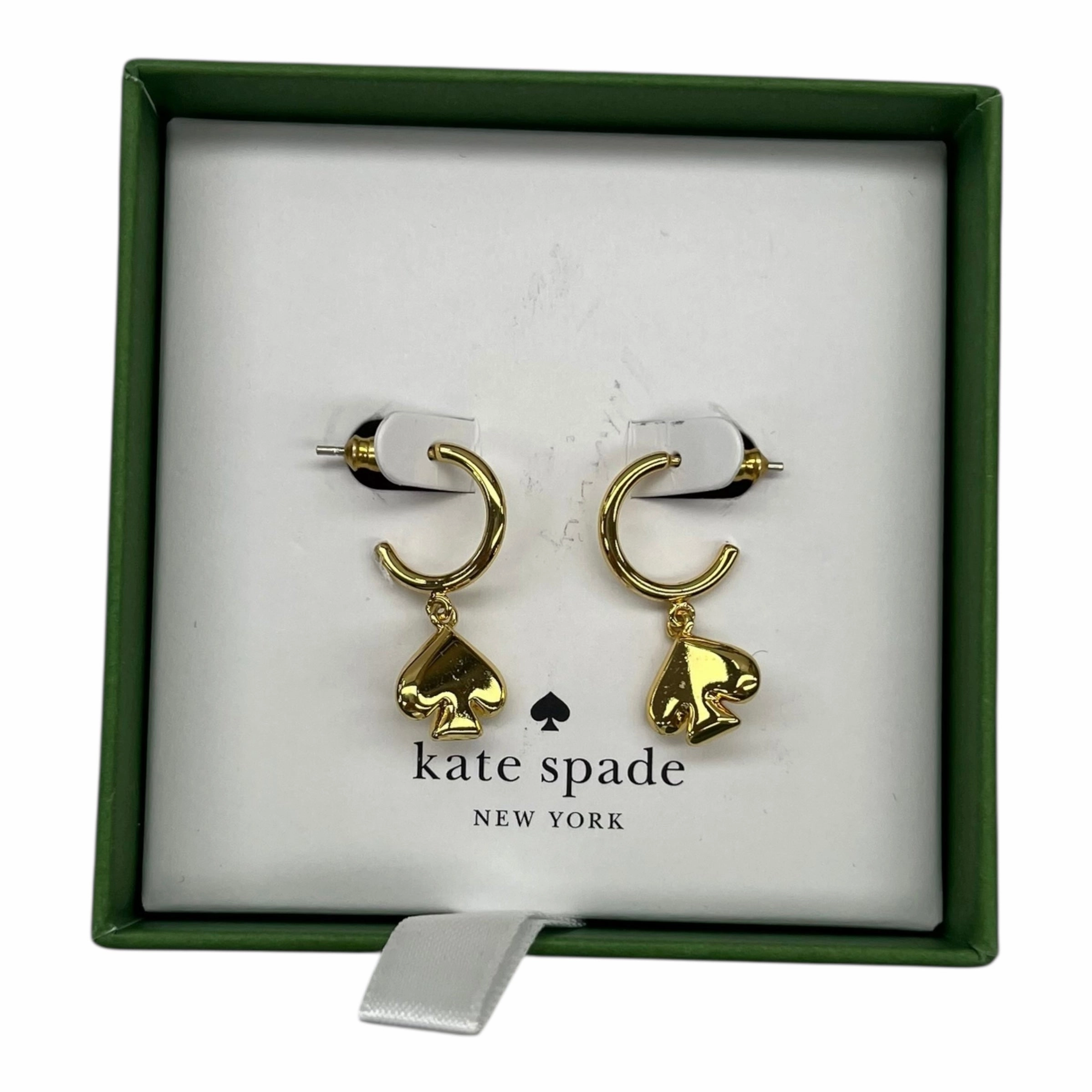 Earrings Designer By Kate Spade In Gold