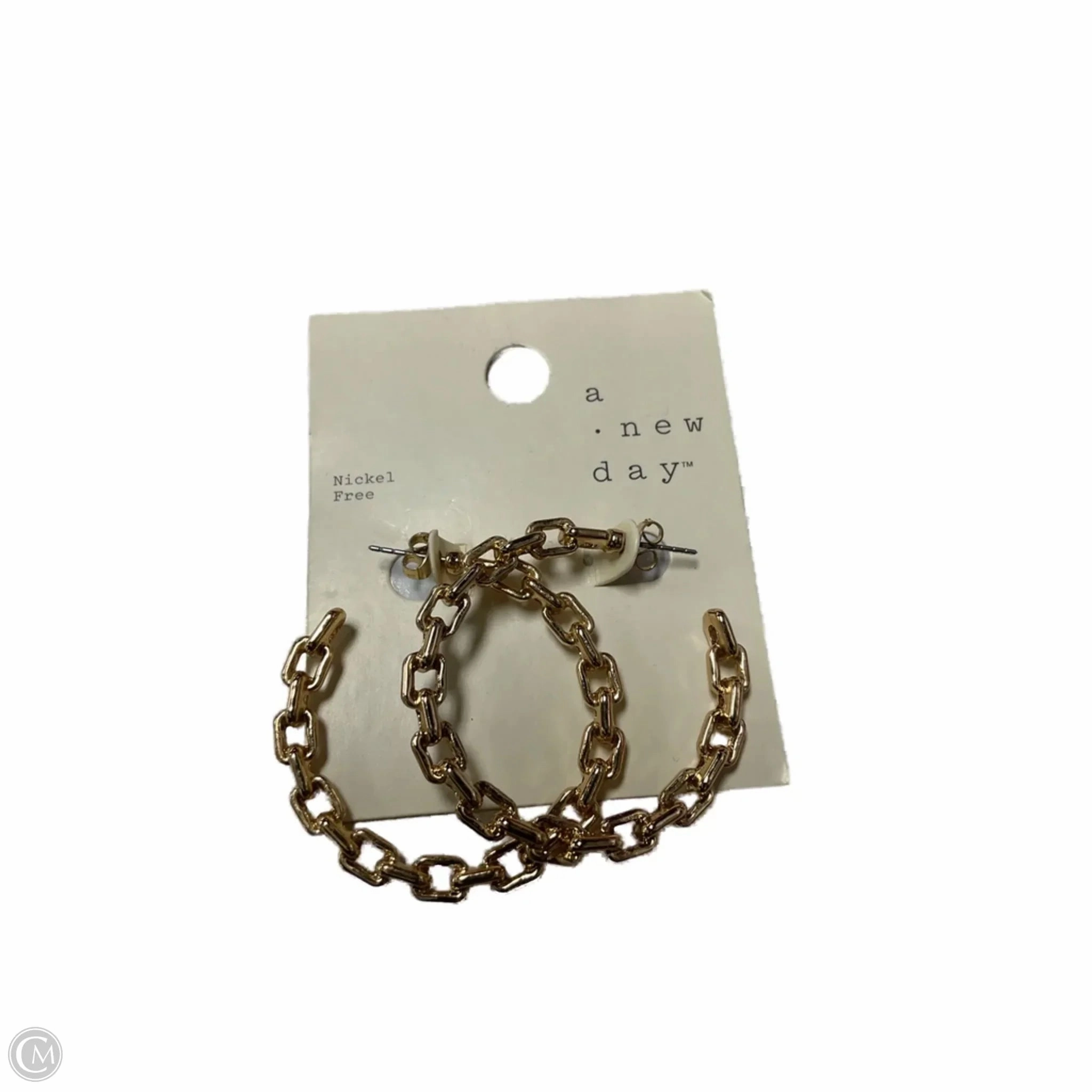 Earrings Hoop By A New Day, Size: 02 Piece Set