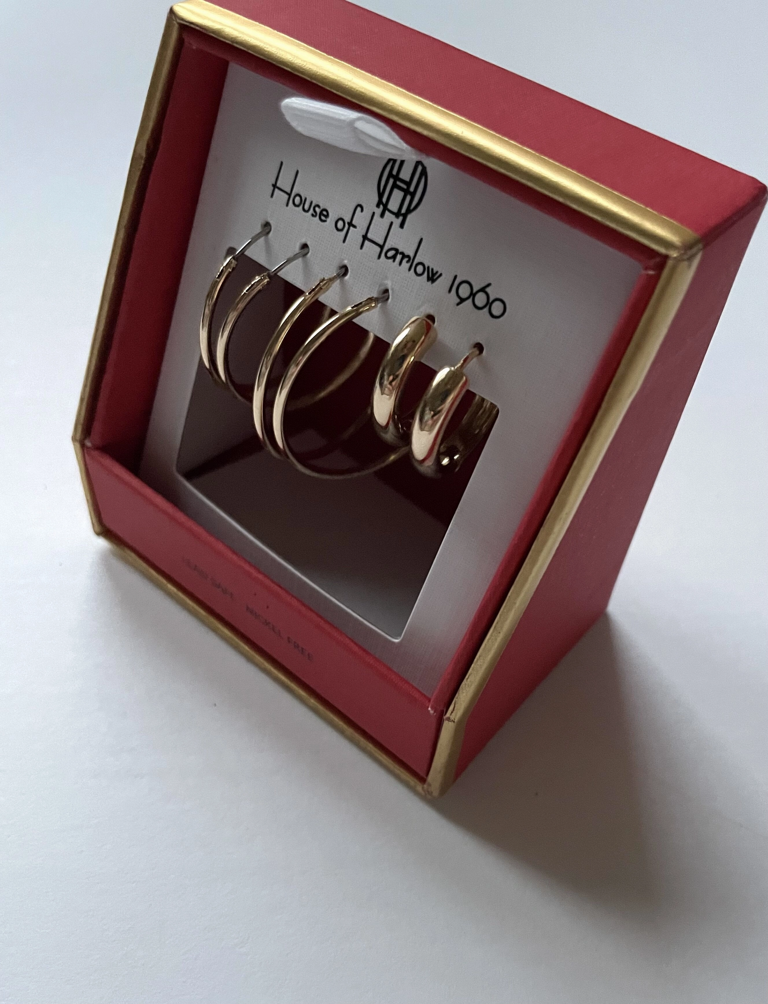 Earrings Hoop By House Of Harlow  Size: 03 Piece Set