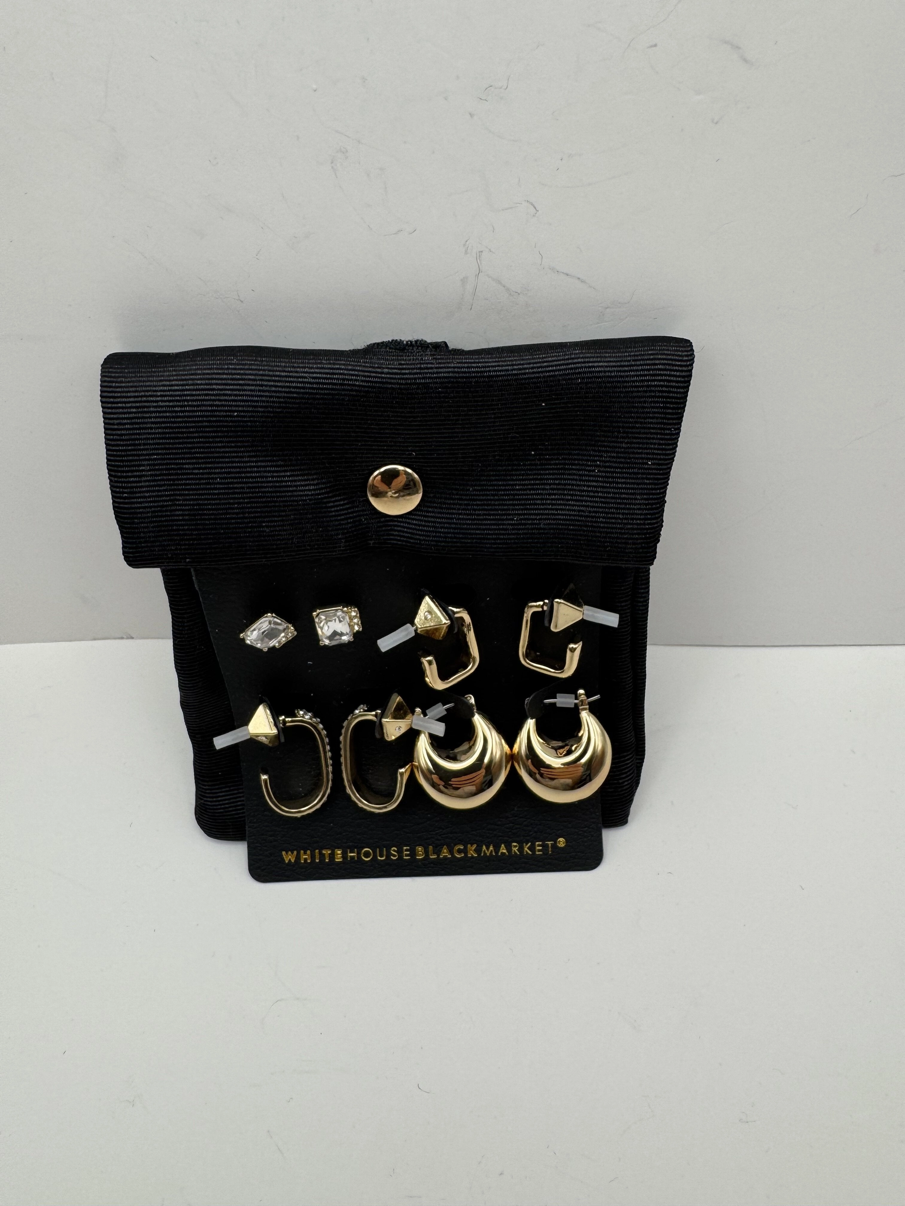 Earrings Hoop By White House Black Market  Size: 04 Piece Set