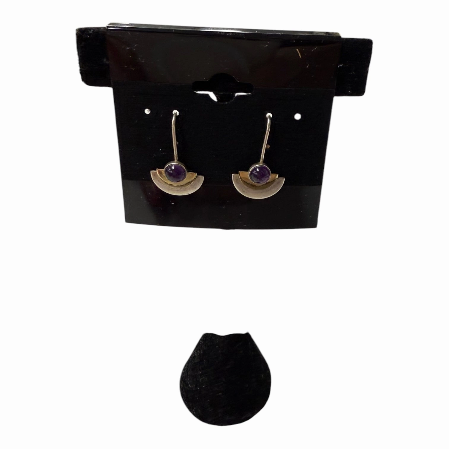 Earrings Sterling Silver  In Purple