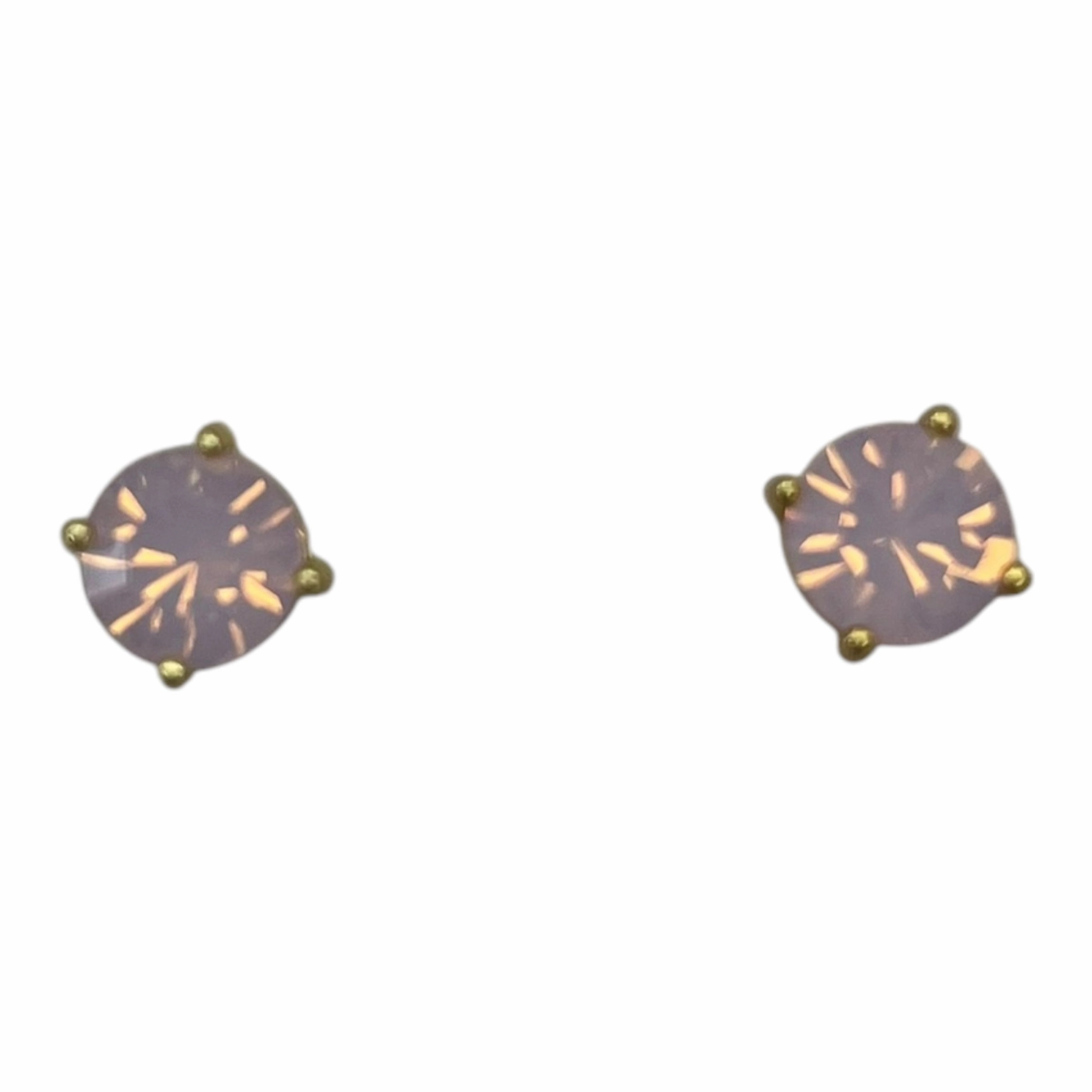 Earrings Stud By Clothes Mentor In Gold & Pink