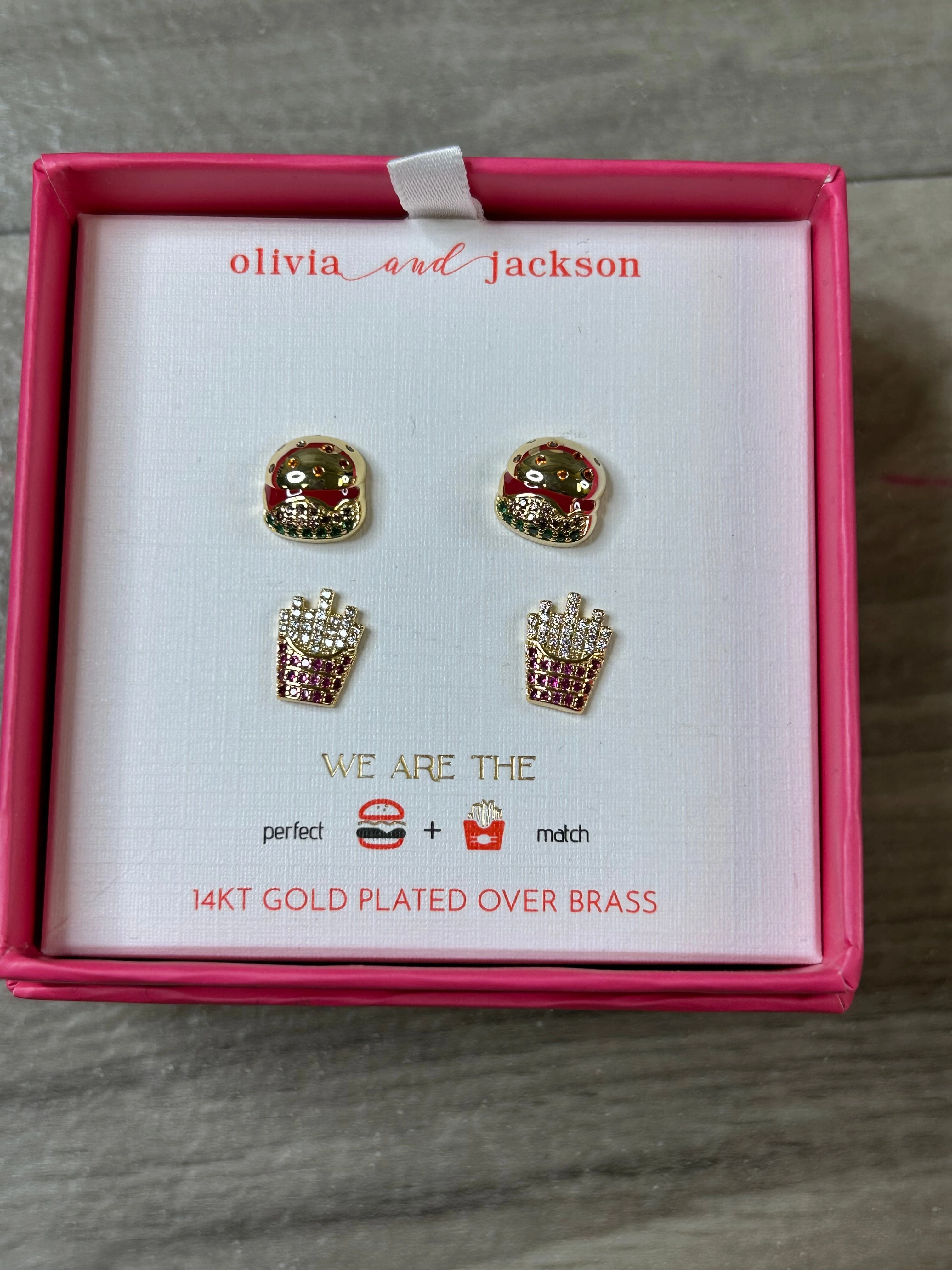 Earrings Stud By Clothes Mentor, Size: 02 Piece Set