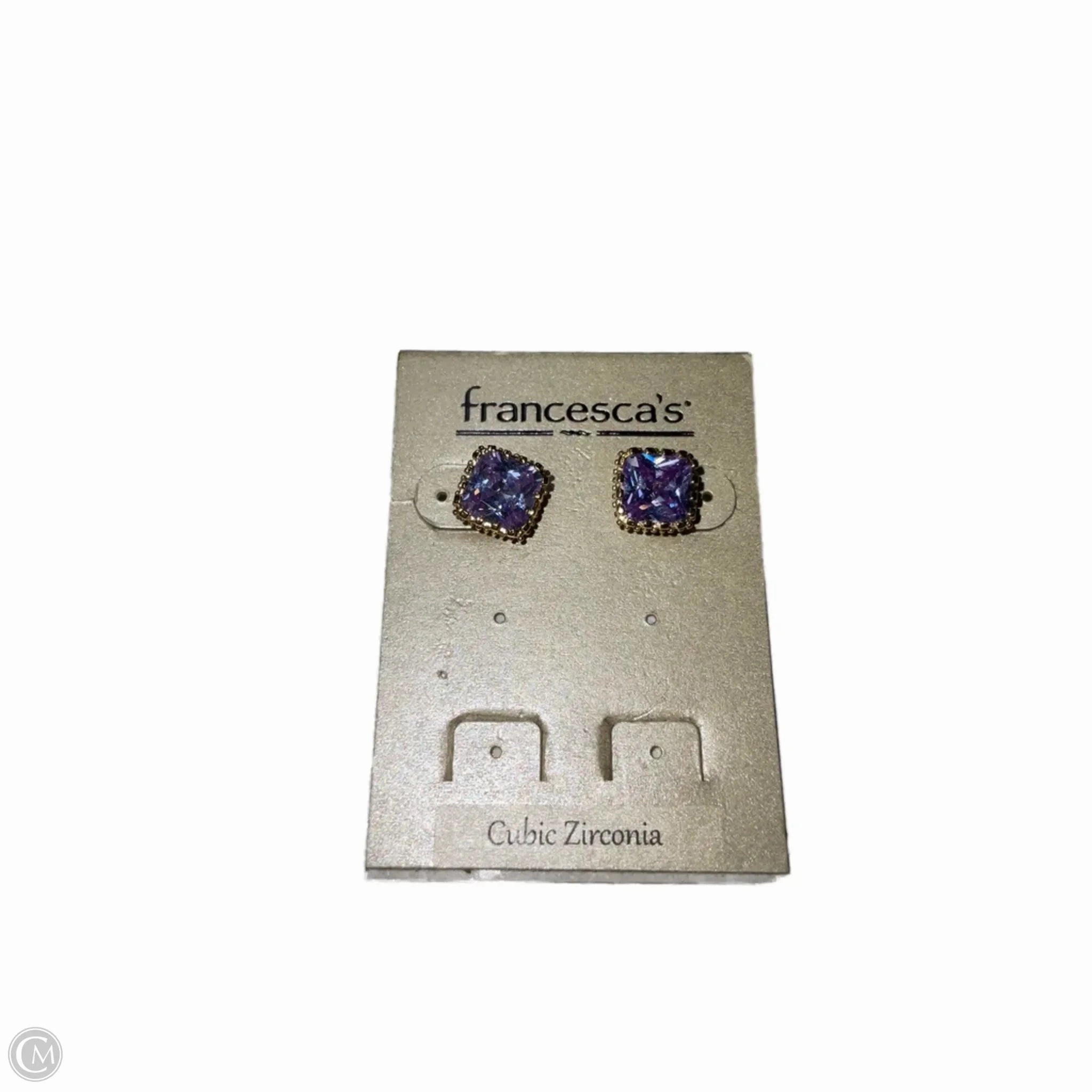 Earrings Stud By Francesca's, Size: 02 Piece Set