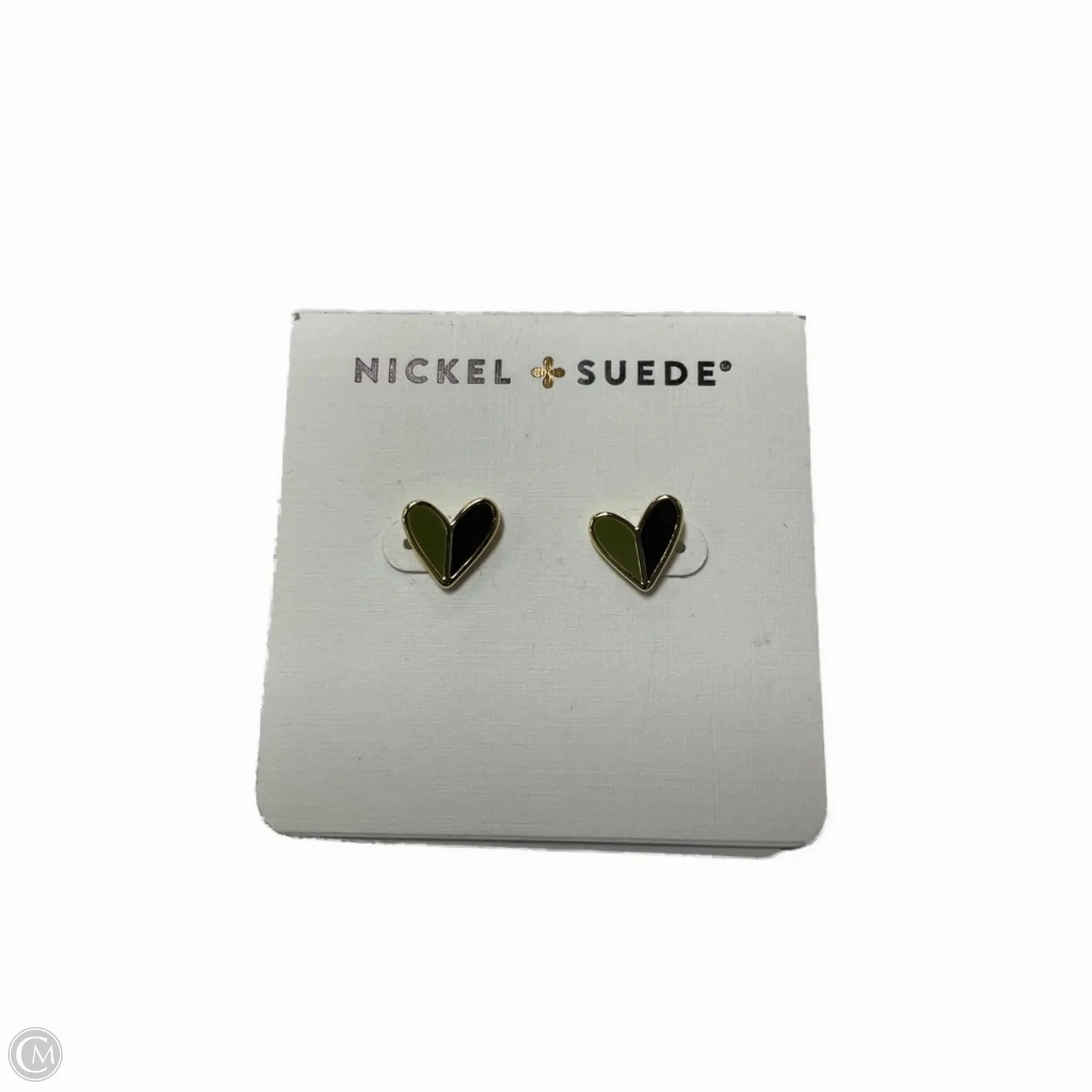 Earrings Stud By Nickel & Suede, Size: 02 Piece Set