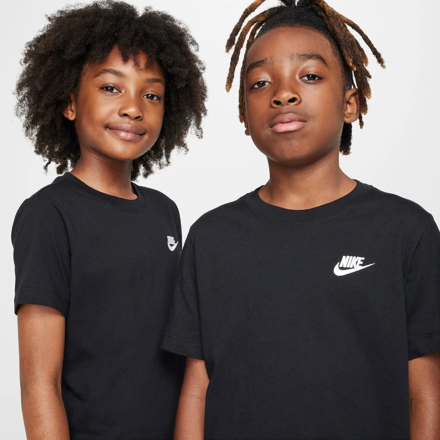 Embroidered Futura Tee - Youth Clothing_Nike