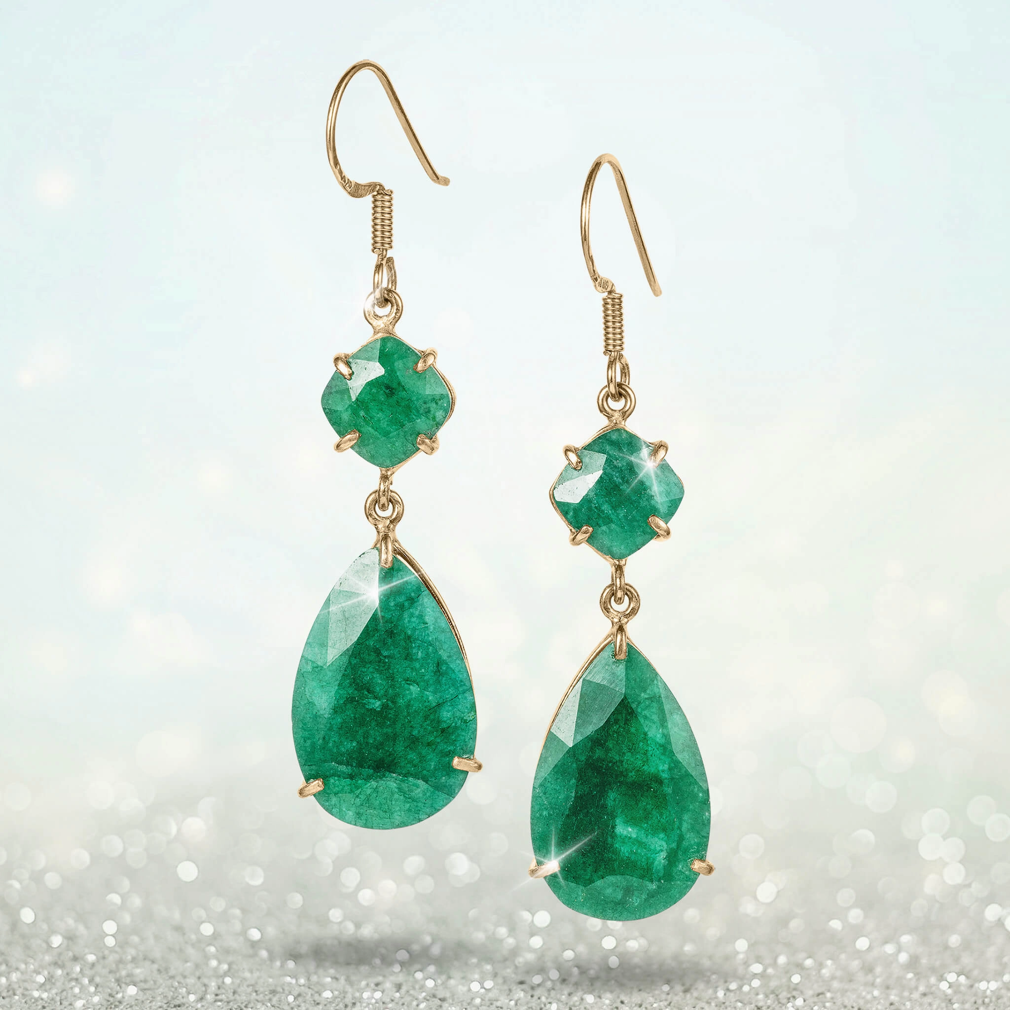 Esmeralda Drop Earrings