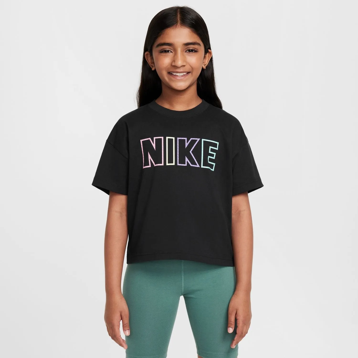 Essential AOP Tee - Youth Clothing_Nike