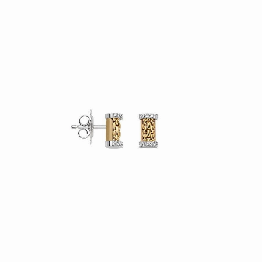 Essentials Earrings - 18ct Yellow gold