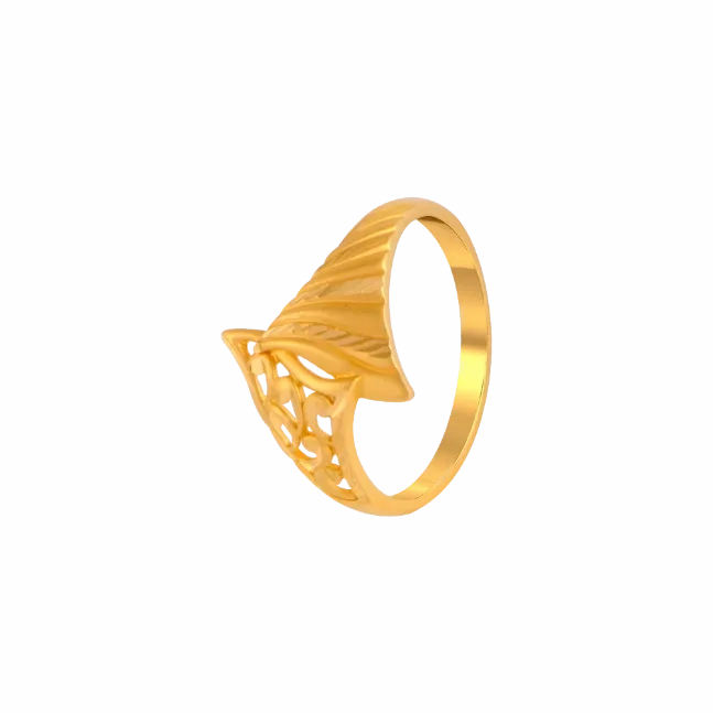 Exceptionally Crafted Unique Design Gold Ring For Women Online