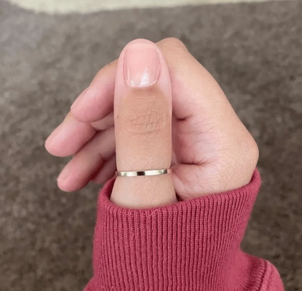 Flat Top Design Wedding Band - 1.5 mm, Megan