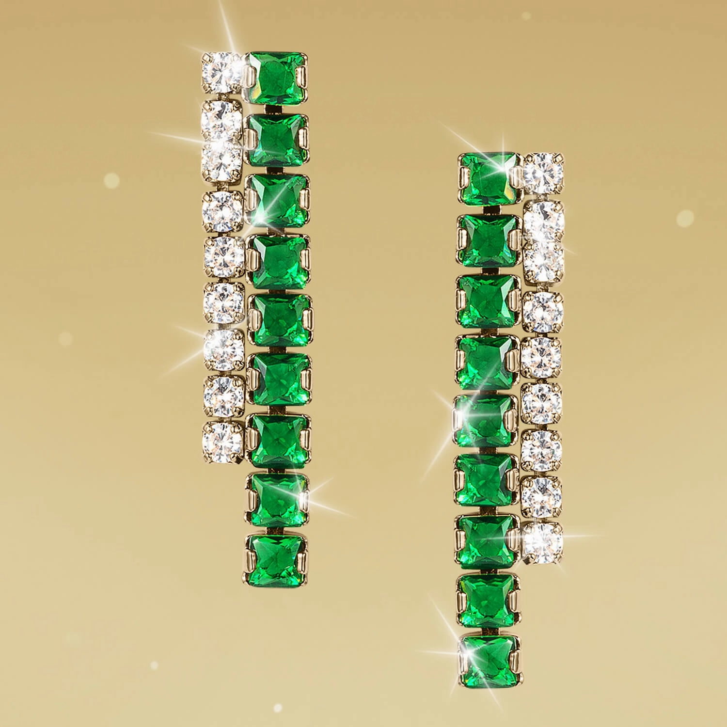 Frosted Symphony Earrings