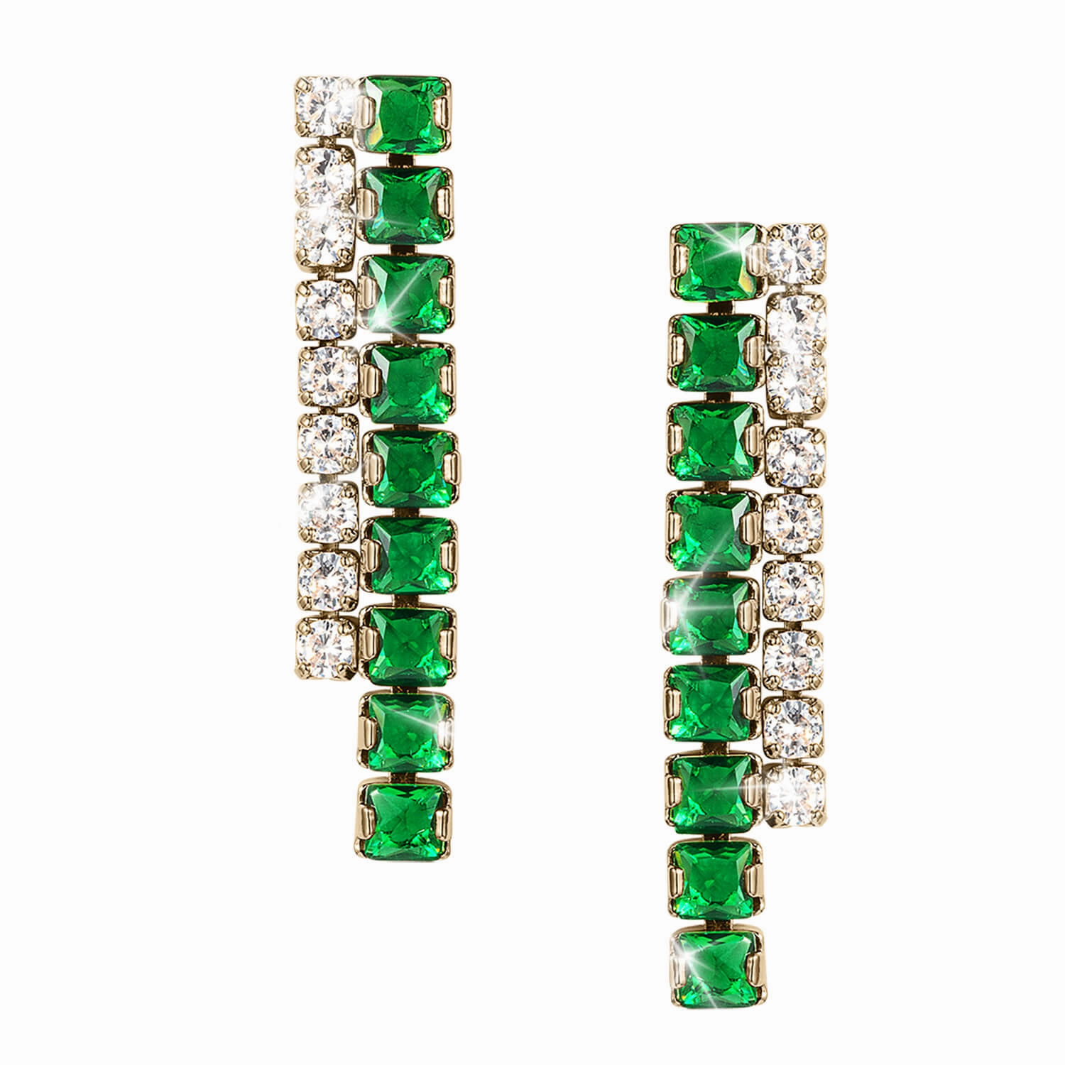 Frosted Symphony Earrings