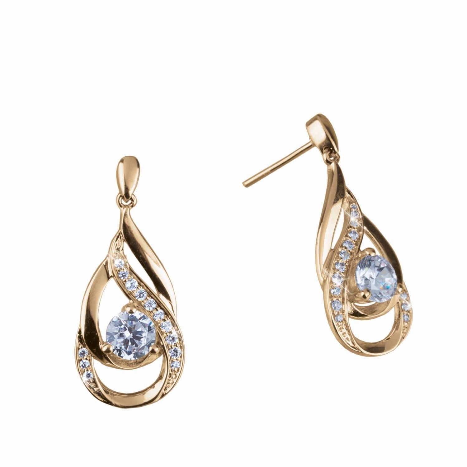 Garbo Golden Earrings