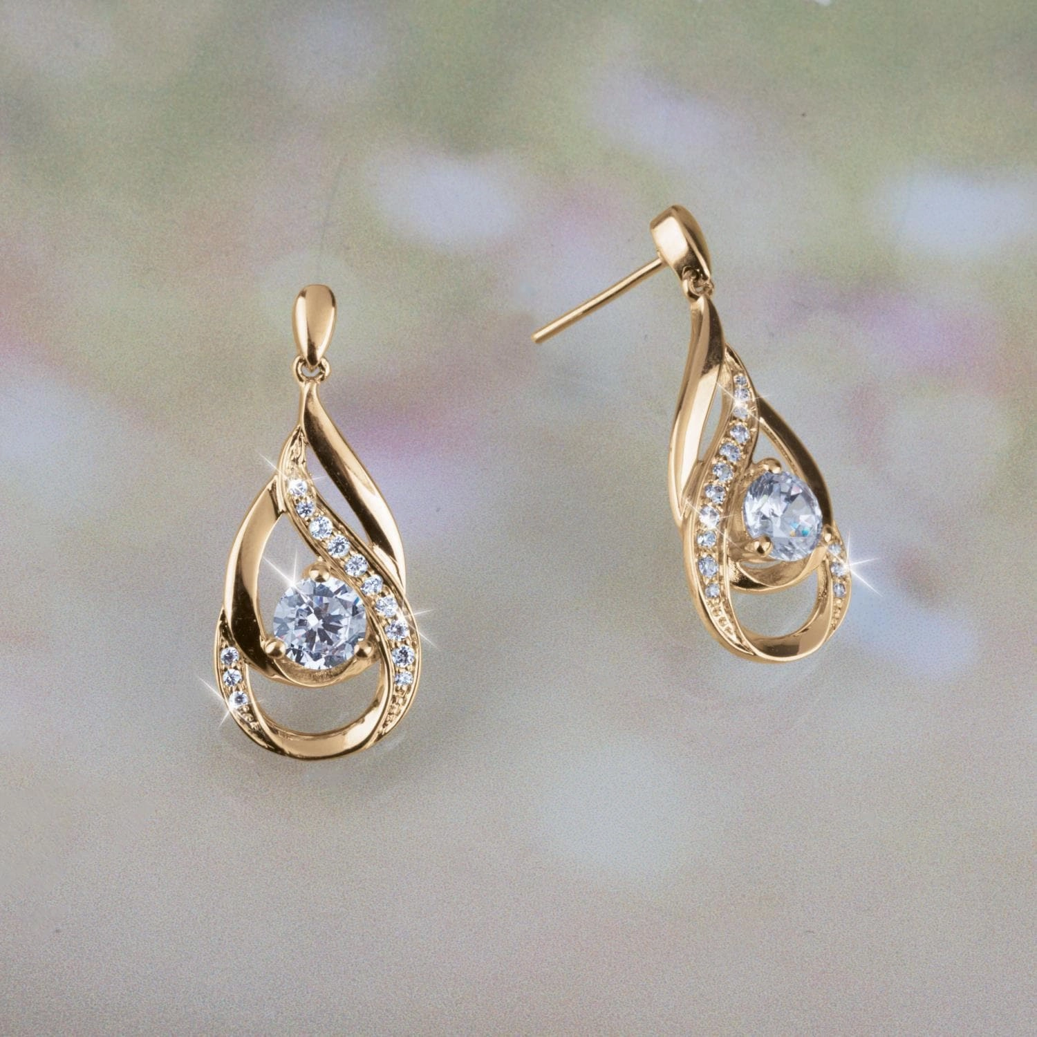 Garbo Golden Earrings